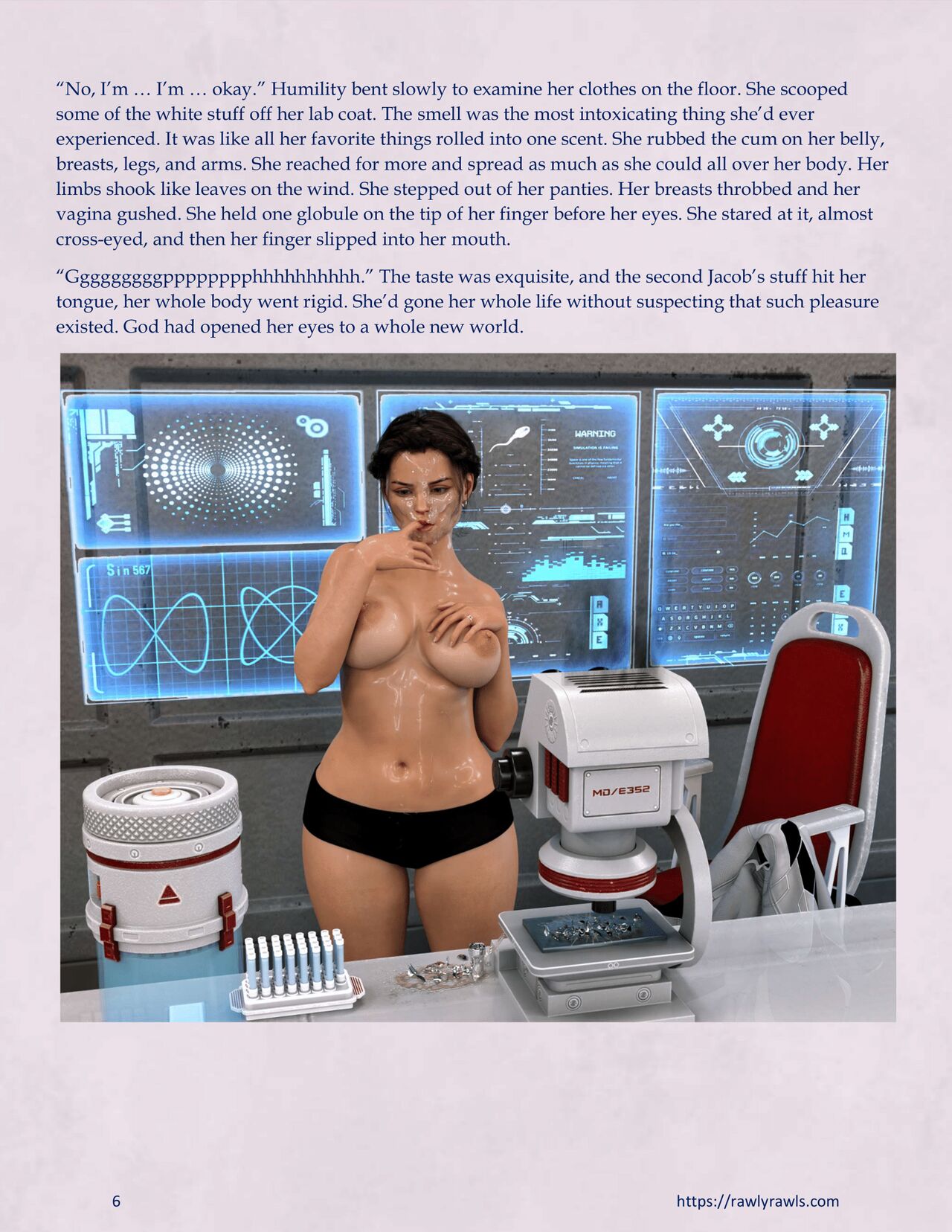 Mothership Wilderness Chapter 5: Rawly Rawls Fiction page 6 full