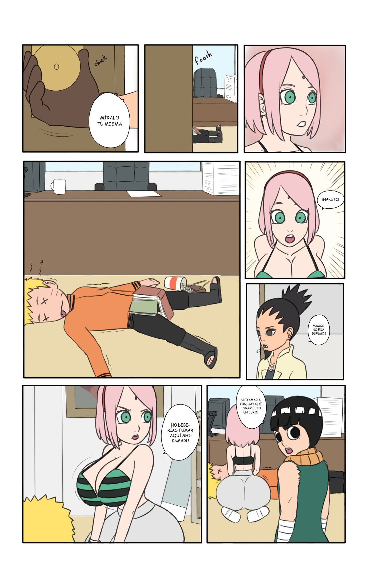 Hot days in Konoha page 10 full