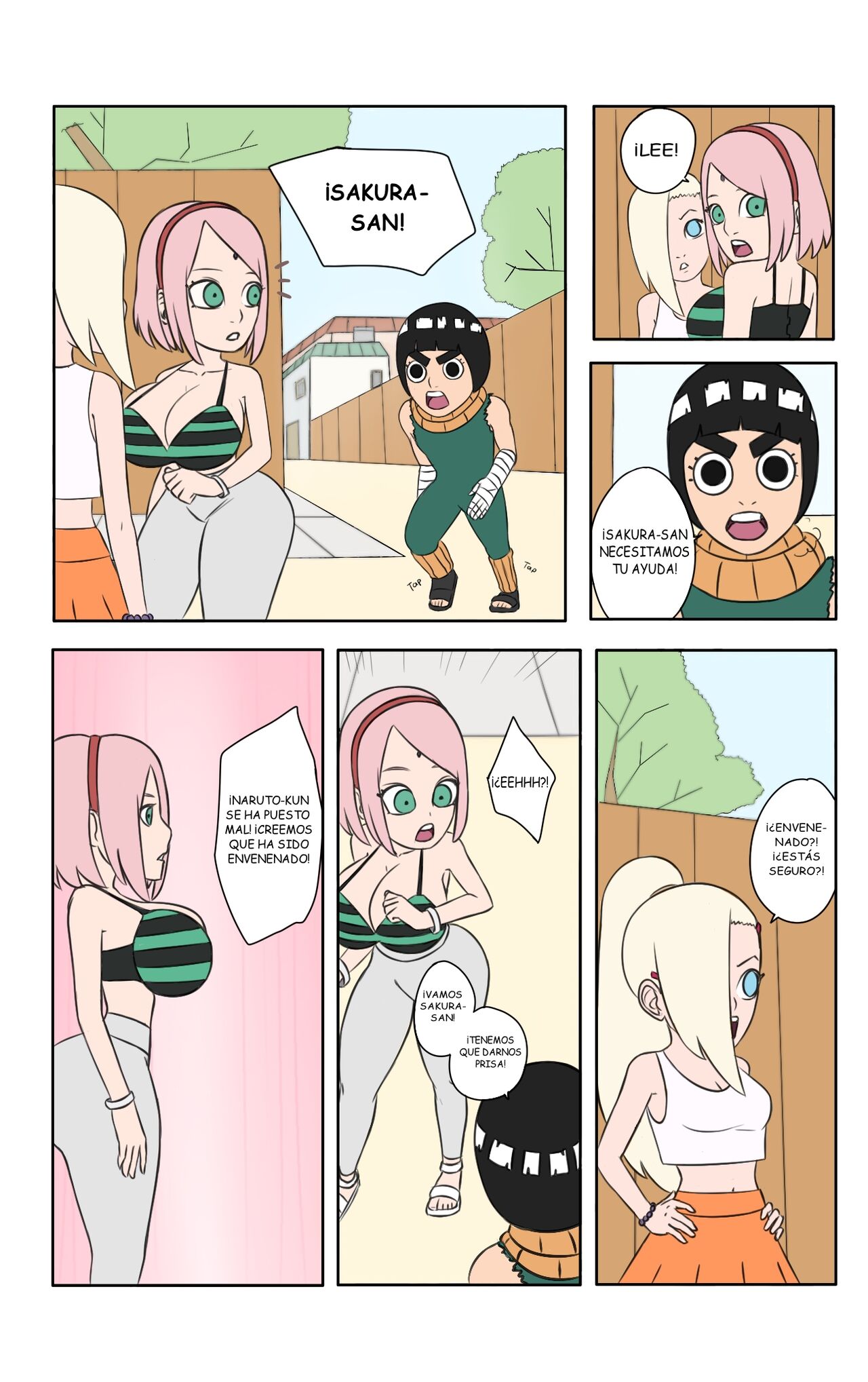 Hot days in Konoha page 4 full