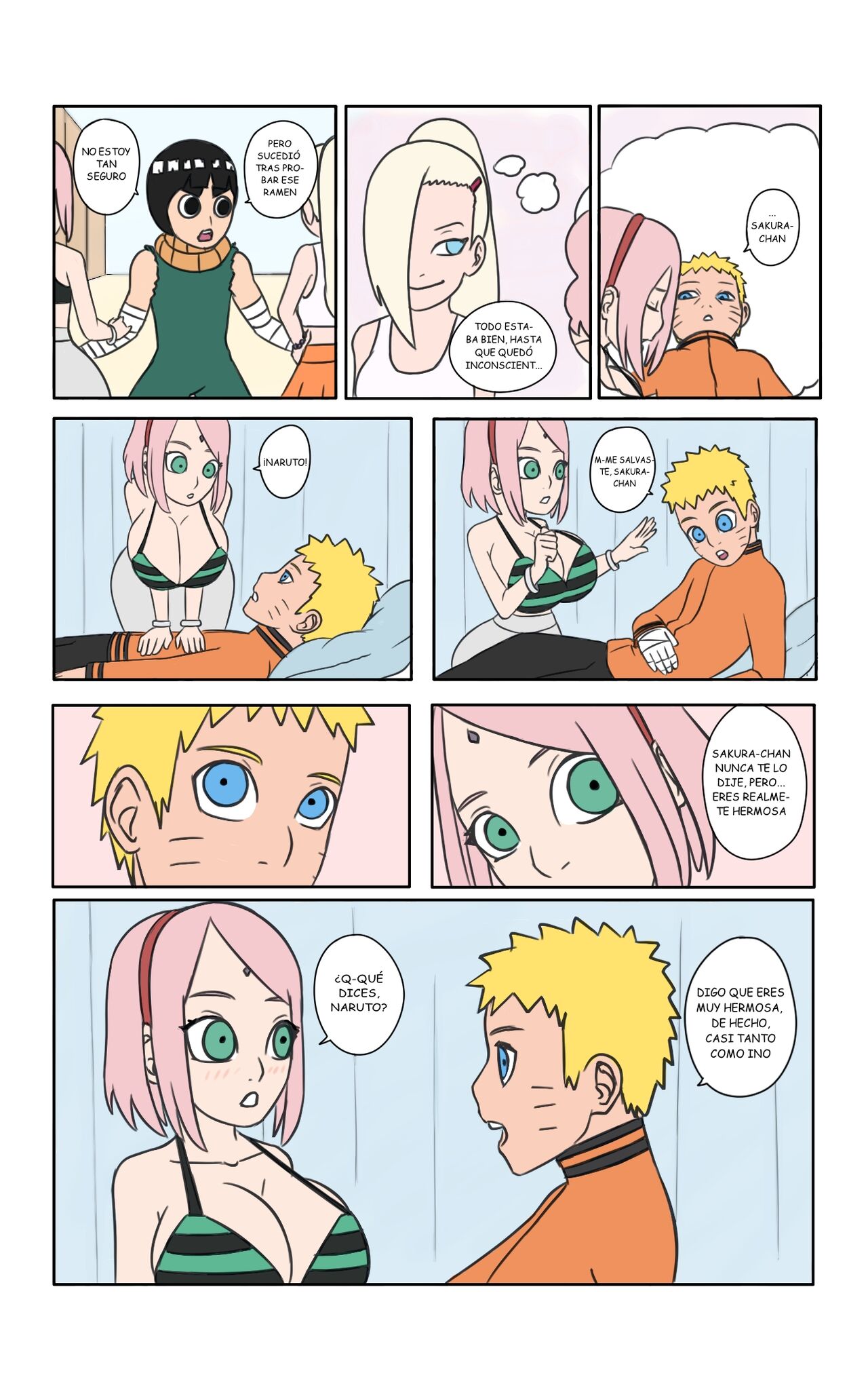 Hot days in Konoha page 5 full