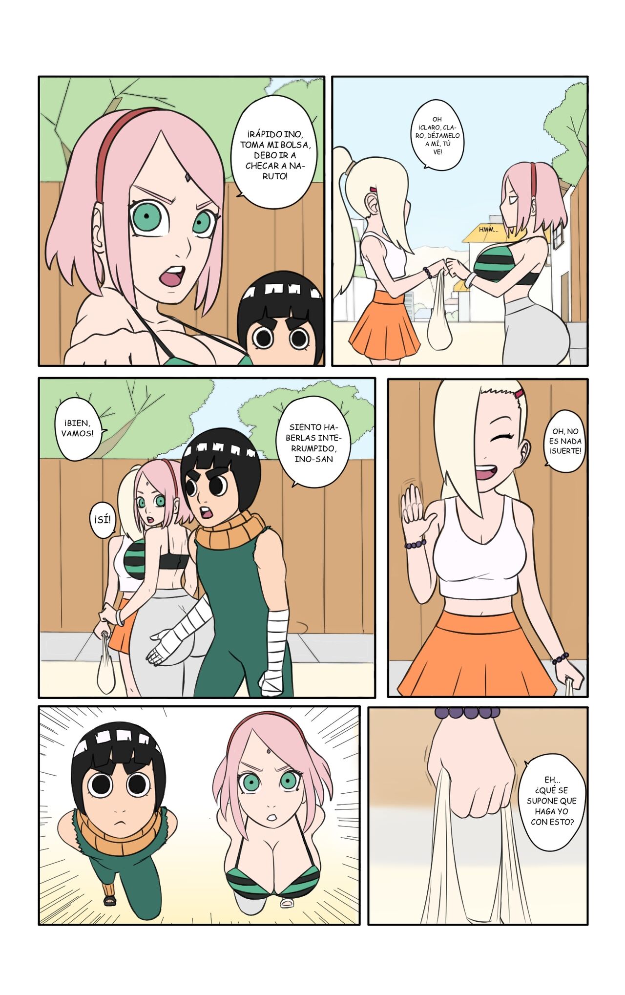 Hot days in Konoha page 8 full