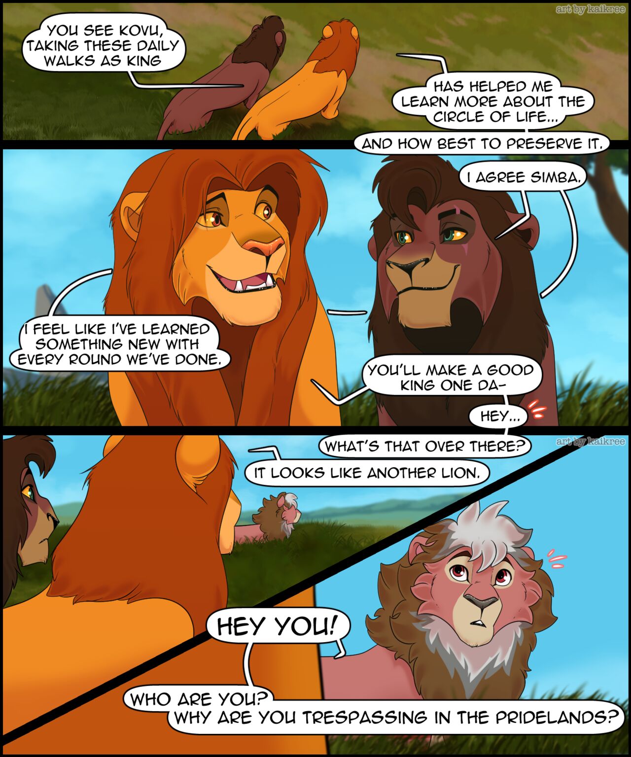 The Kings' Trespasser by. Kaikree page 1 full