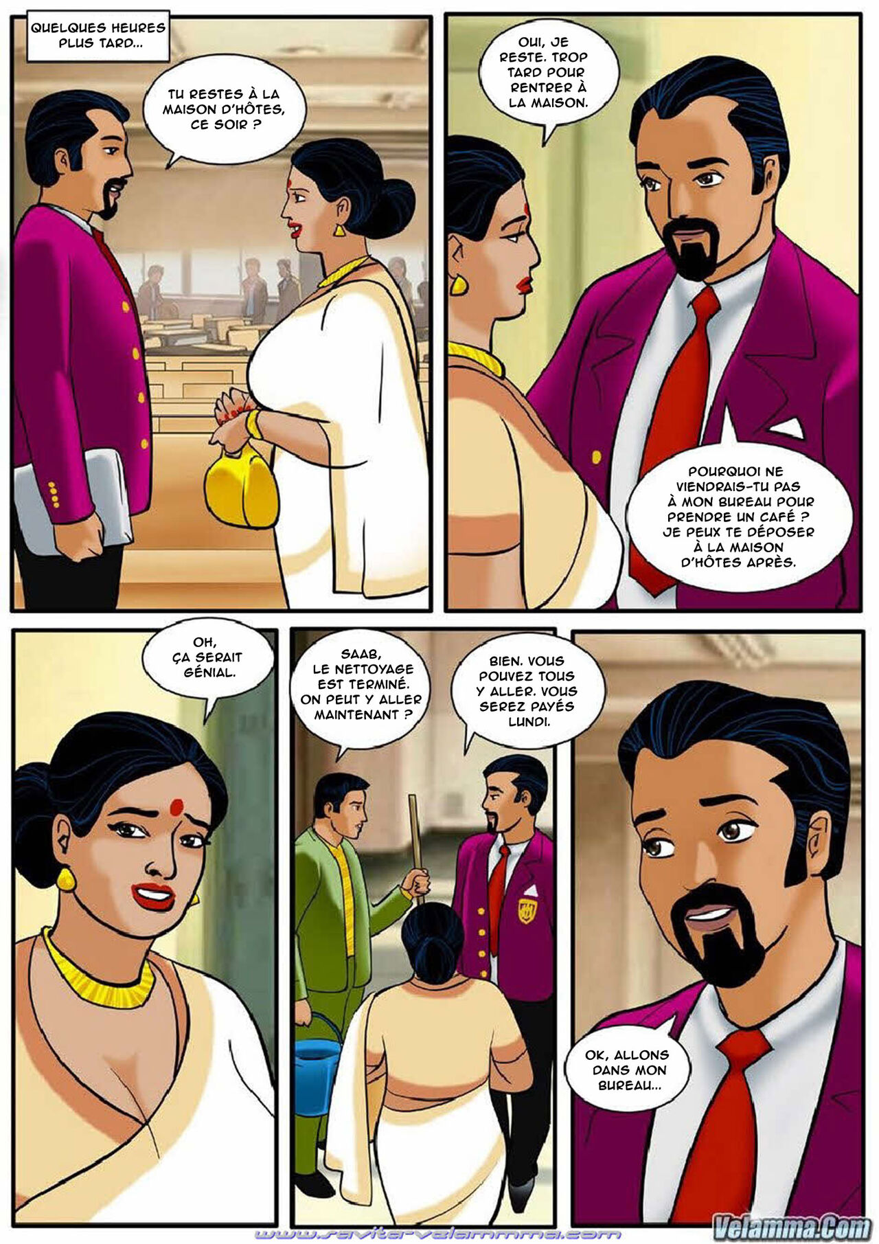 Velamma - 005 - L'invité d'honneur page 10 full