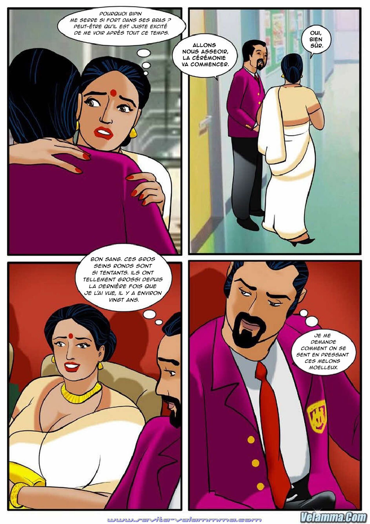 Velamma - 005 - L'invité d'honneur page 7 full