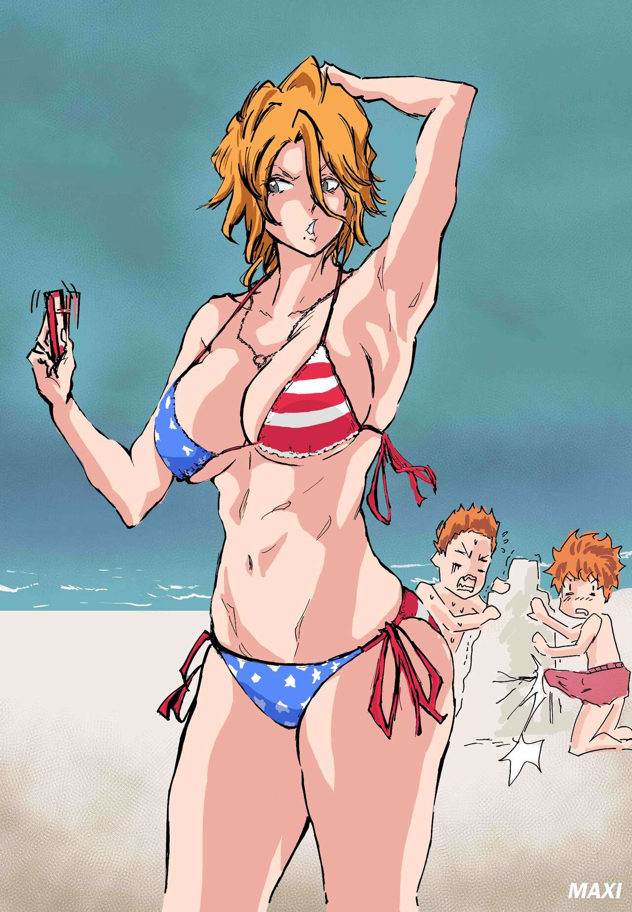 On the duty with new bikini!? page 1 full