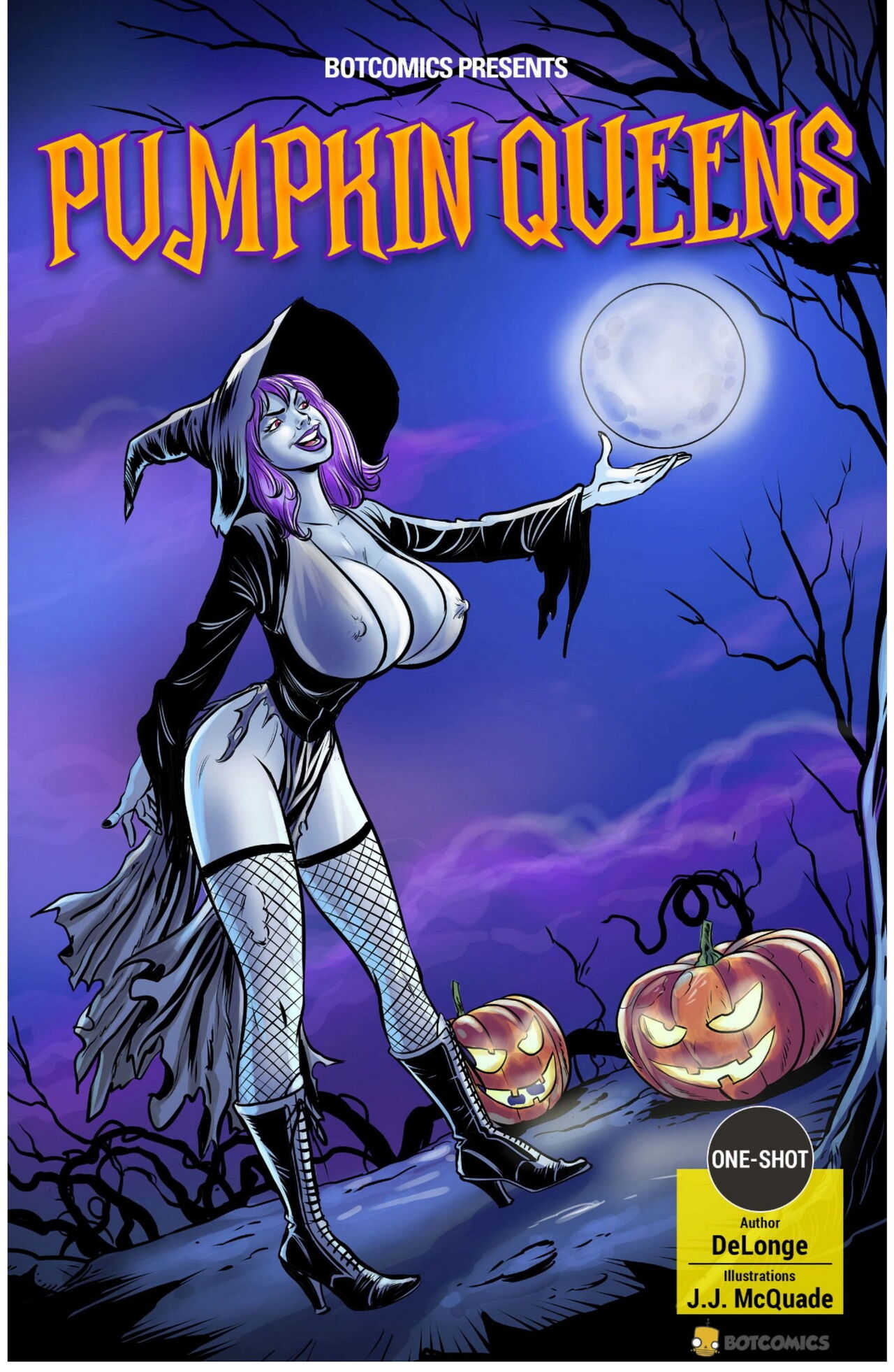 BotComics - Pumpkin Queens page 1 full