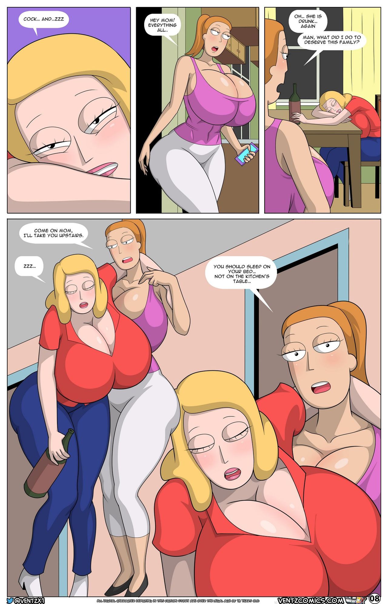 Morty Experiment â€“ Arabatos -ongoing - english - Page 9 - IMHentai
