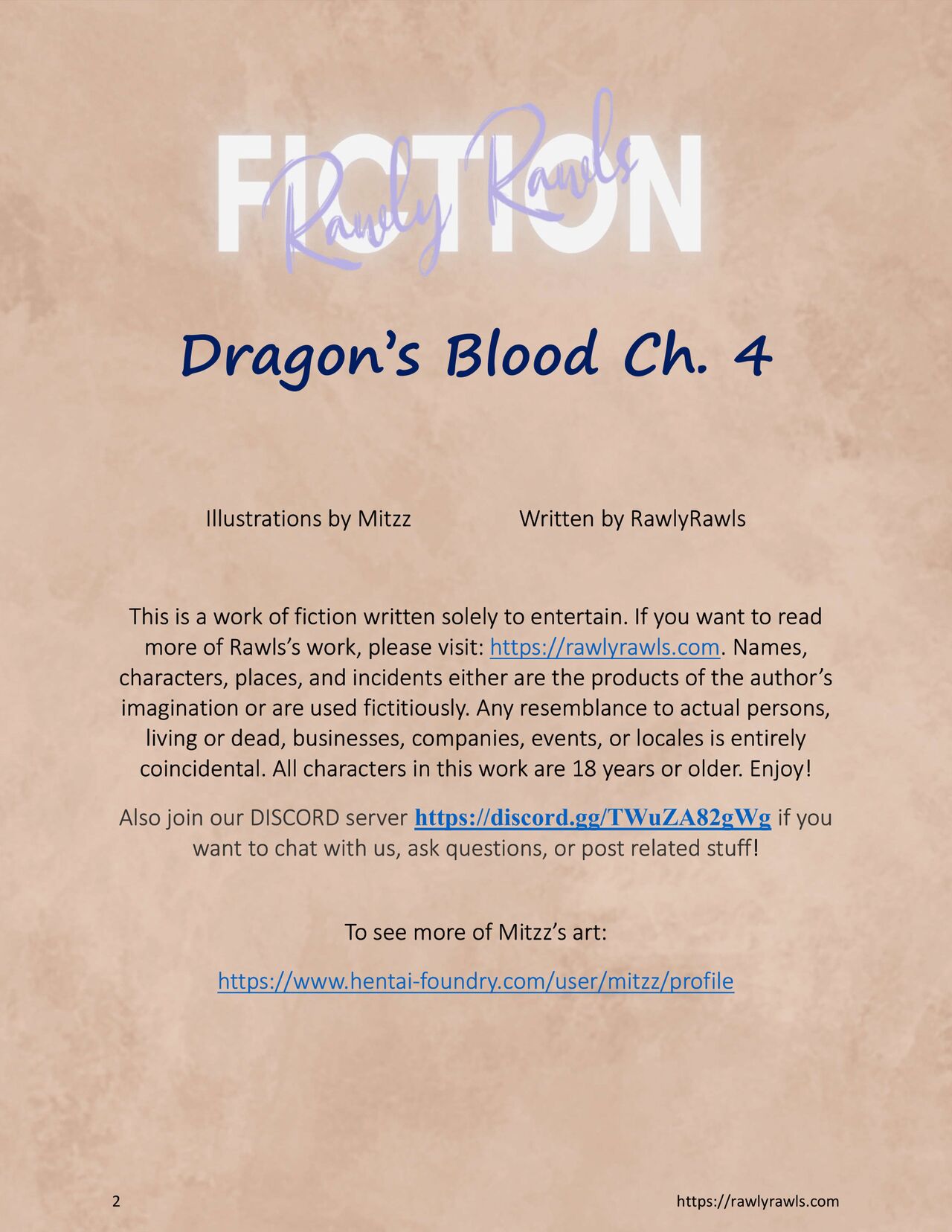 Dragon's Blood Chapter 4: Rawly Rawls Fiction page 2 full