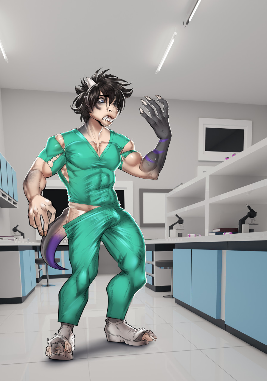 Accident in the Lab page 1 full