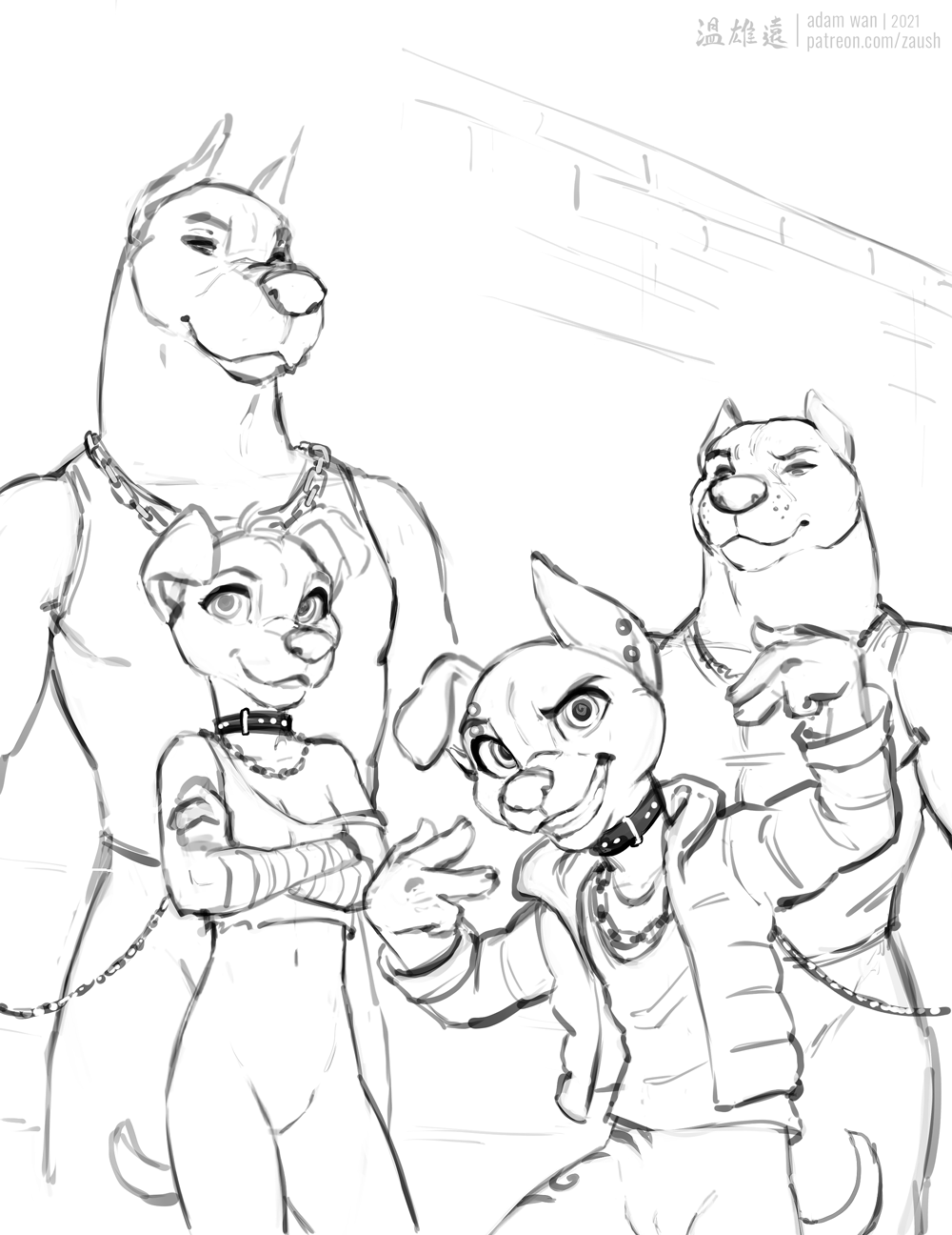 WIPs + Sketches page 10 full