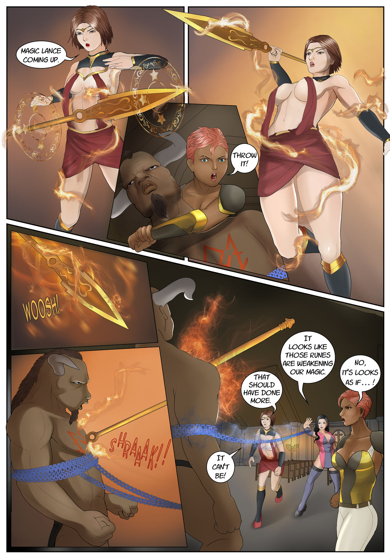 Bronze Cross Nuns: Nun And Bull page 10 full