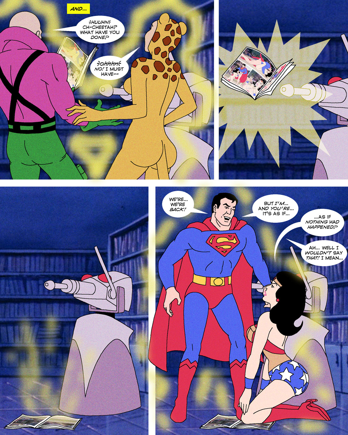 Super Friends with Benefits: Paging the Super Friends page 6 full