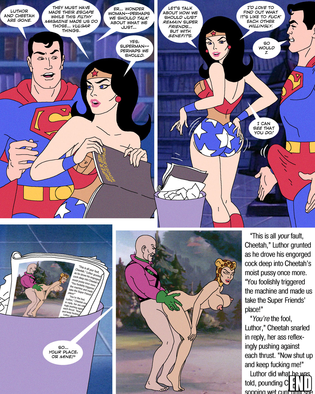 Super Friends with Benefits: Paging the Super Friends page 7 full