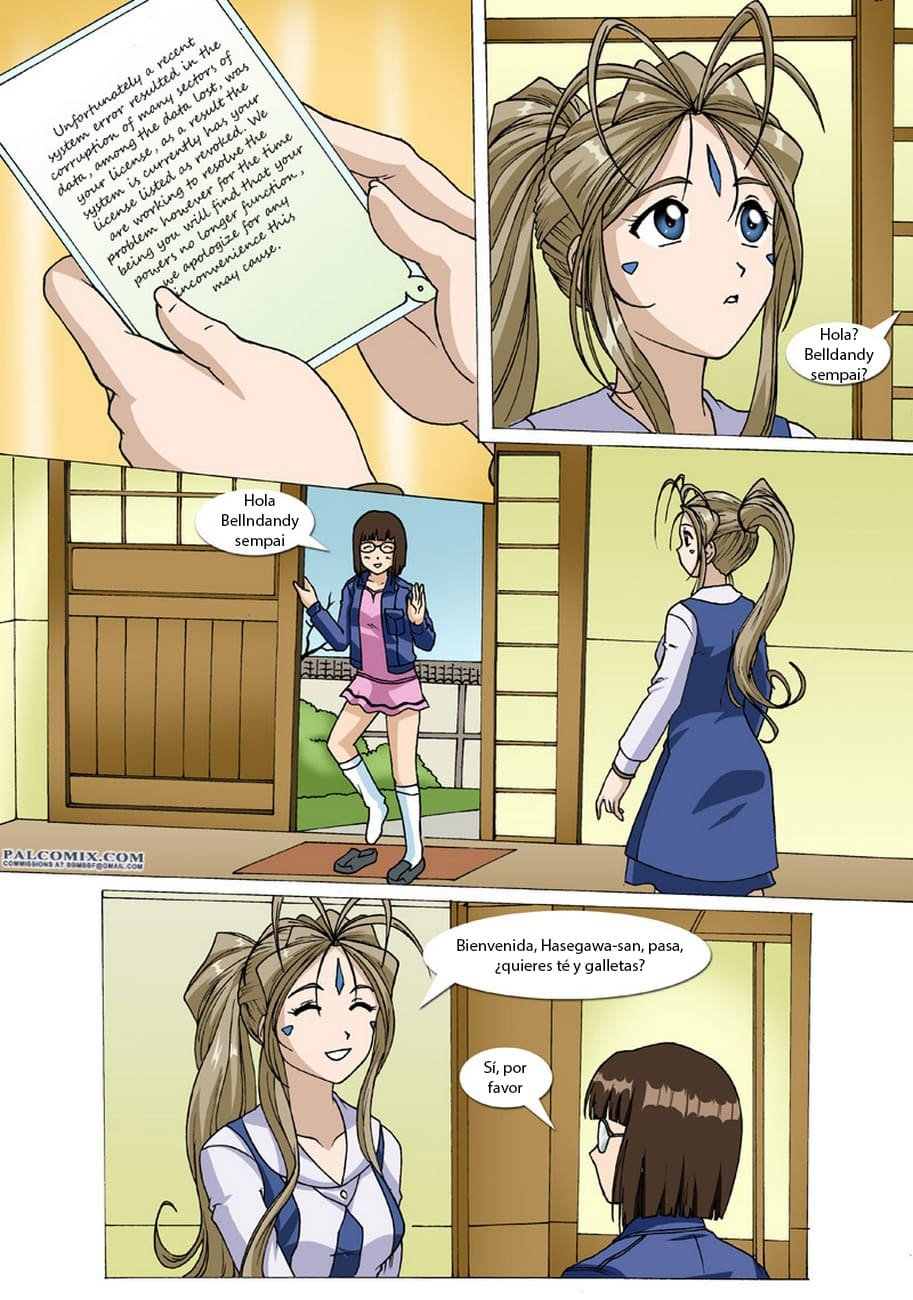 Ah! Enslavement of my Goddess page 2 full