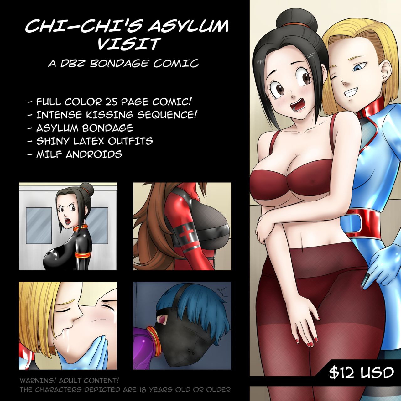 DBZ: Chi-Chi's Asylum Visit page 1 full
