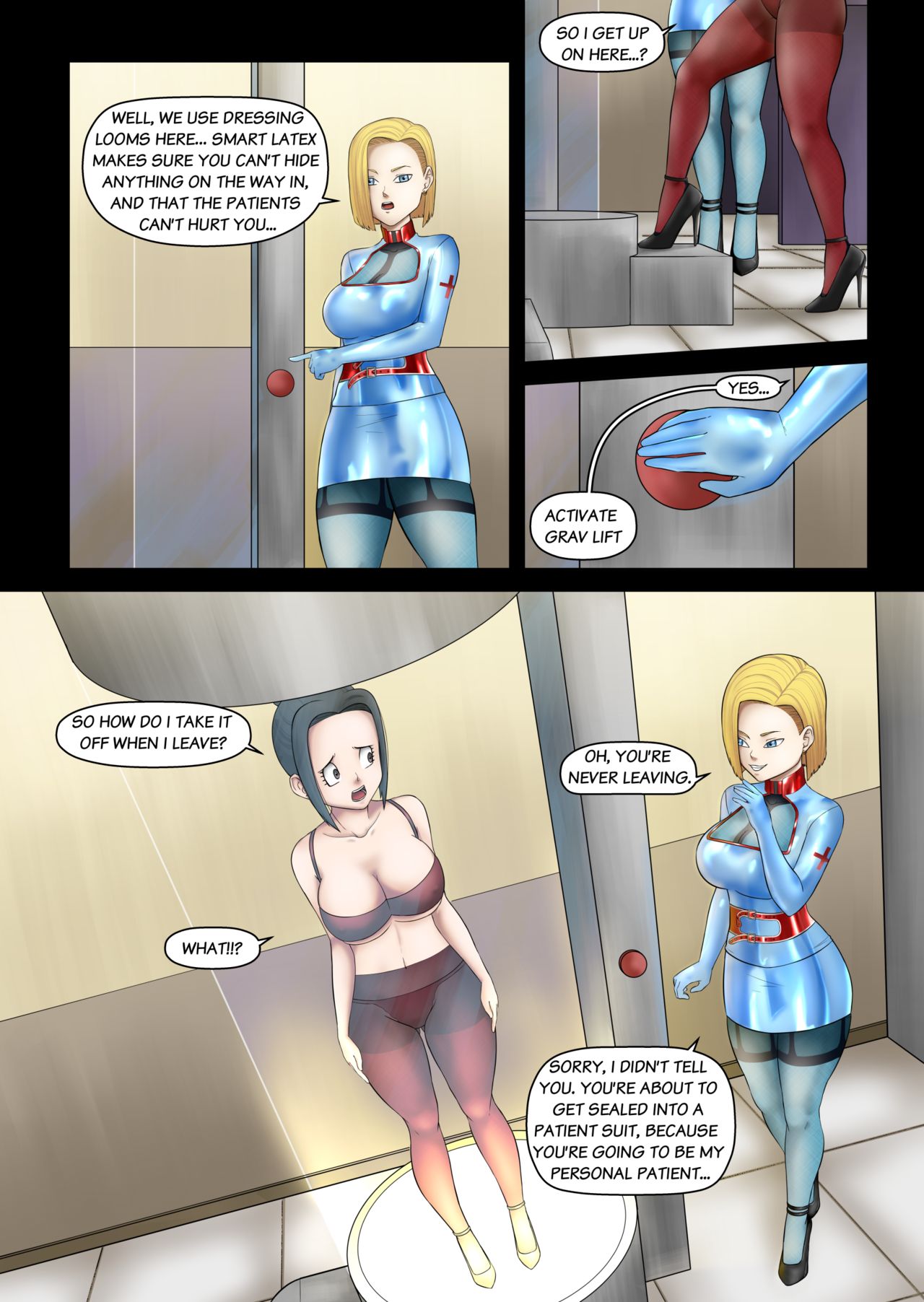 DBZ: Chi-Chi's Asylum Visit page 8 full