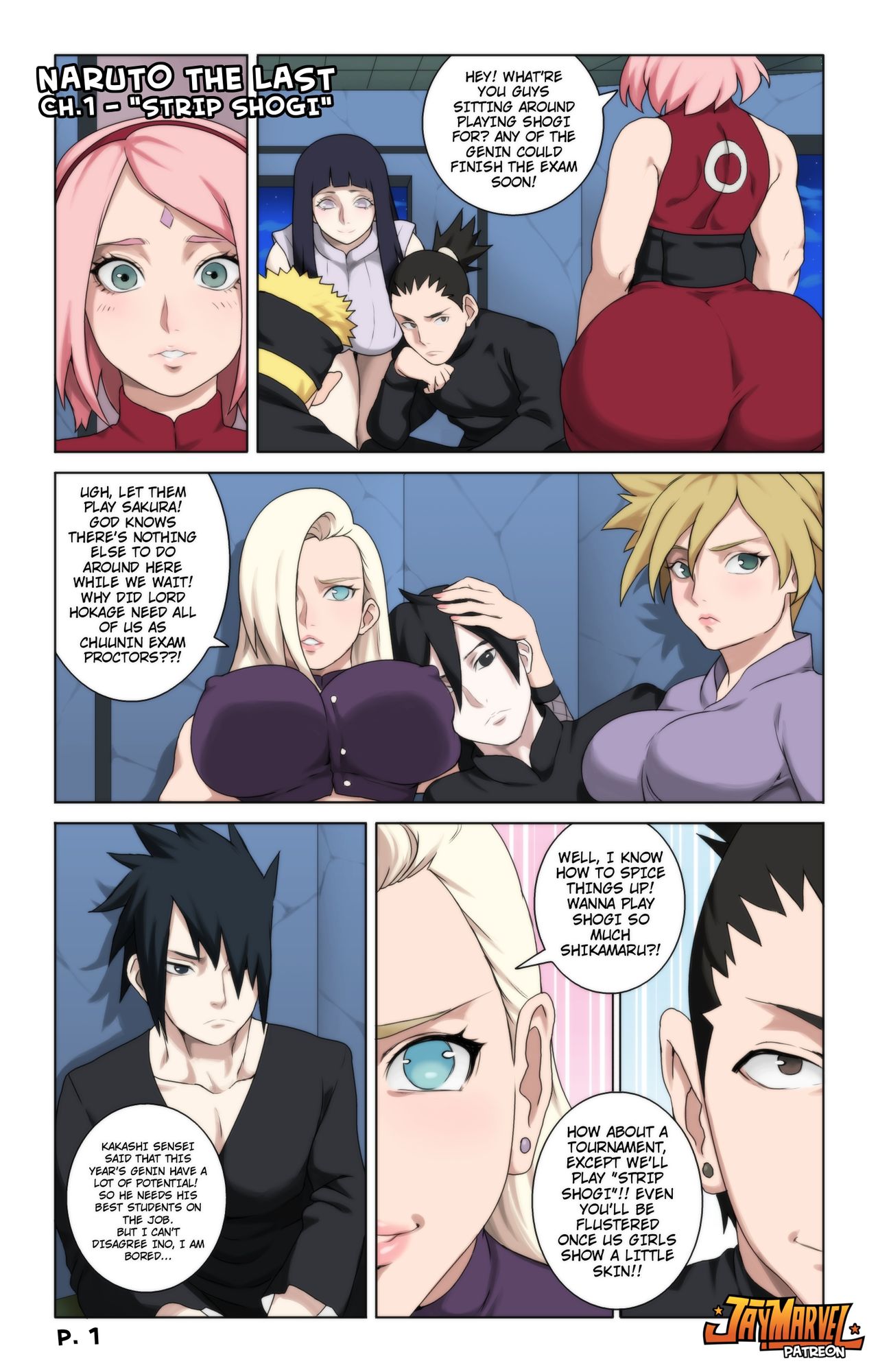 Strip Shogi page 1 full