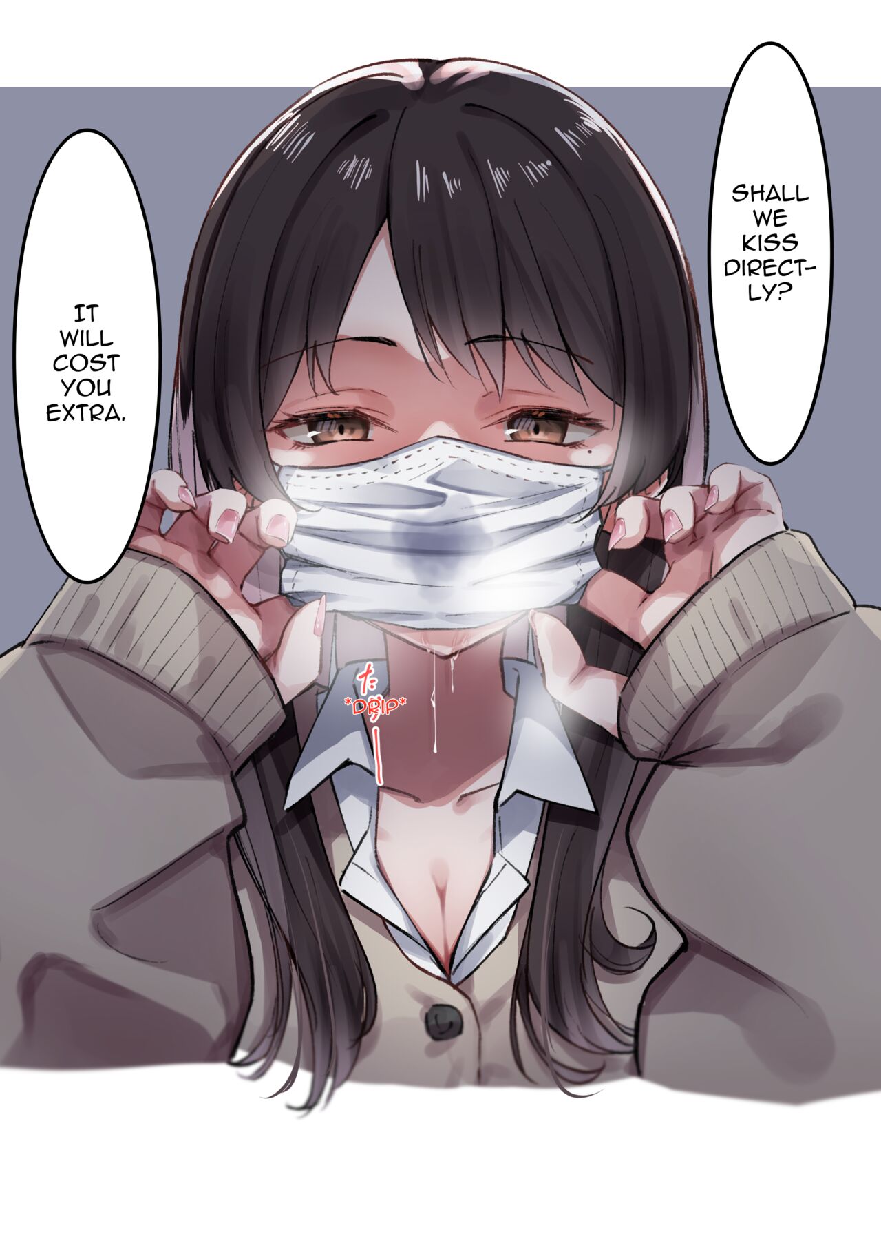 Mask JK to Berochuu | French Kiss with a Masked Female Student - Page 3 -  IMHentai
