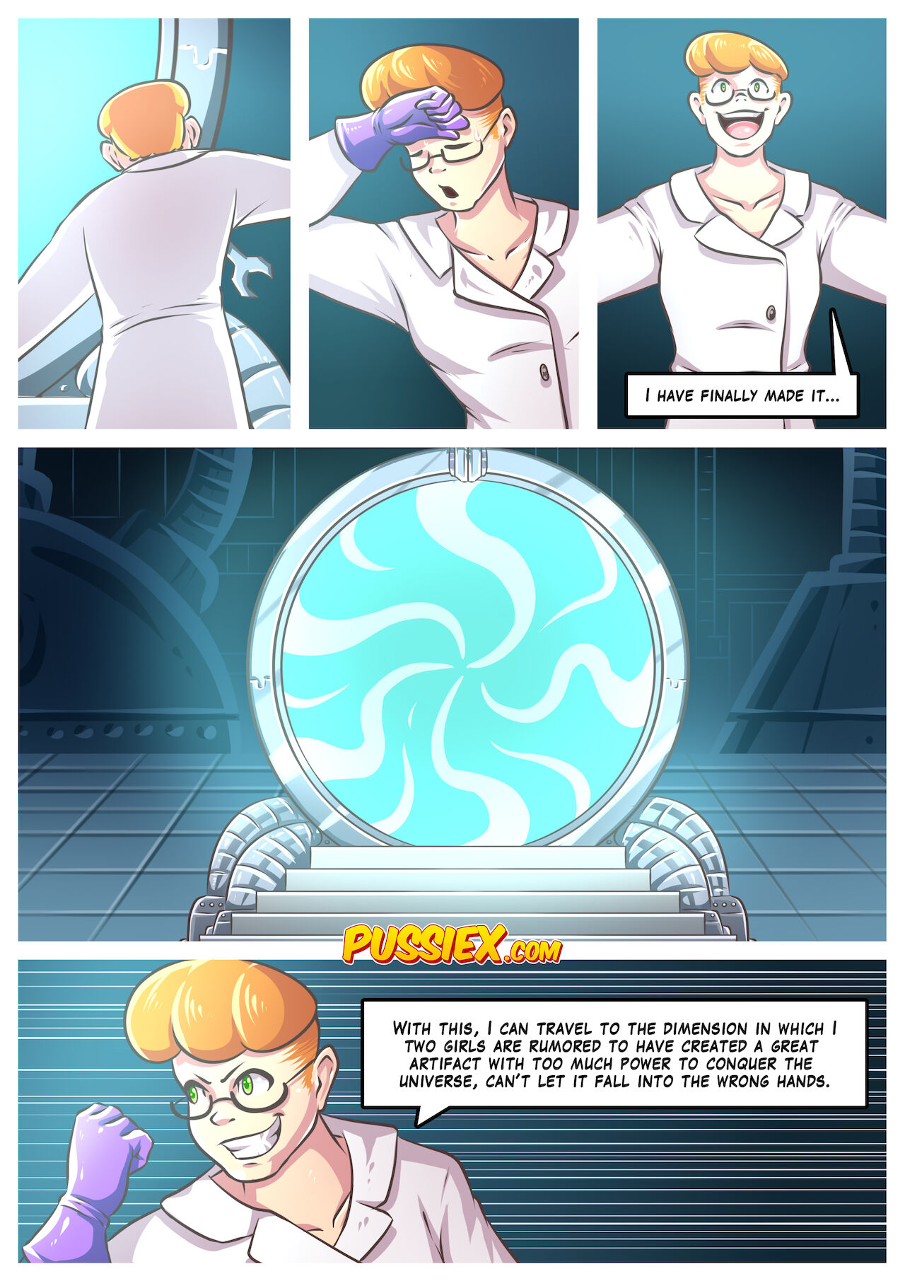 Between Dimensions page 2 full
