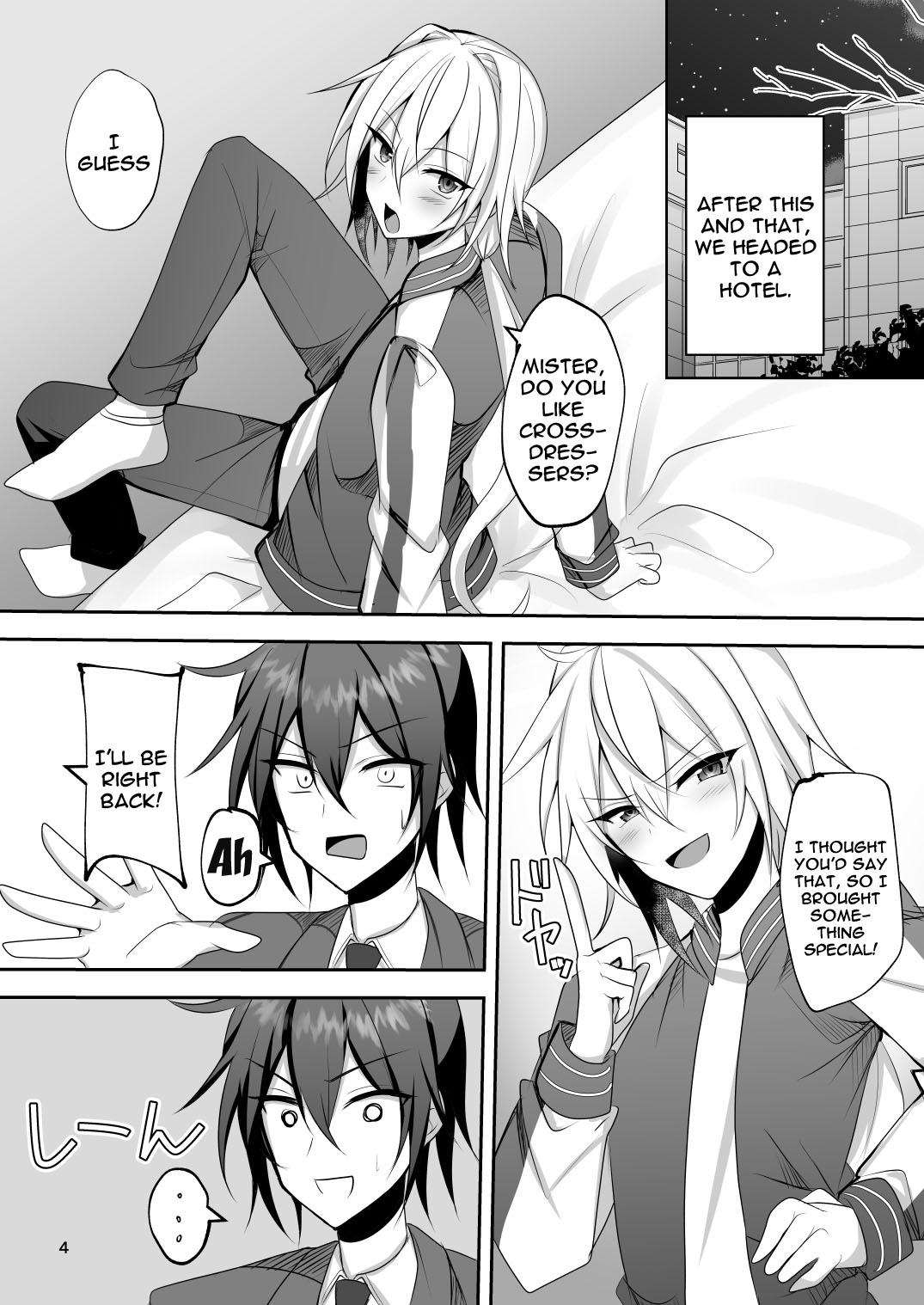 Ecchi na Otokonoko to Papakatsu Shite Iyasaretai | I Want To Do Compensated Dating With a Trap To Help Me Feel Better page 3 full