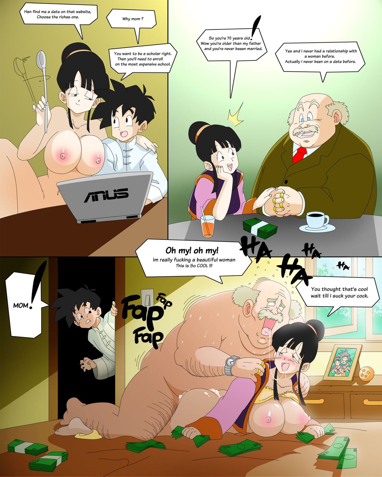 Dragon Ball Yamete: Best Mom page 3 full