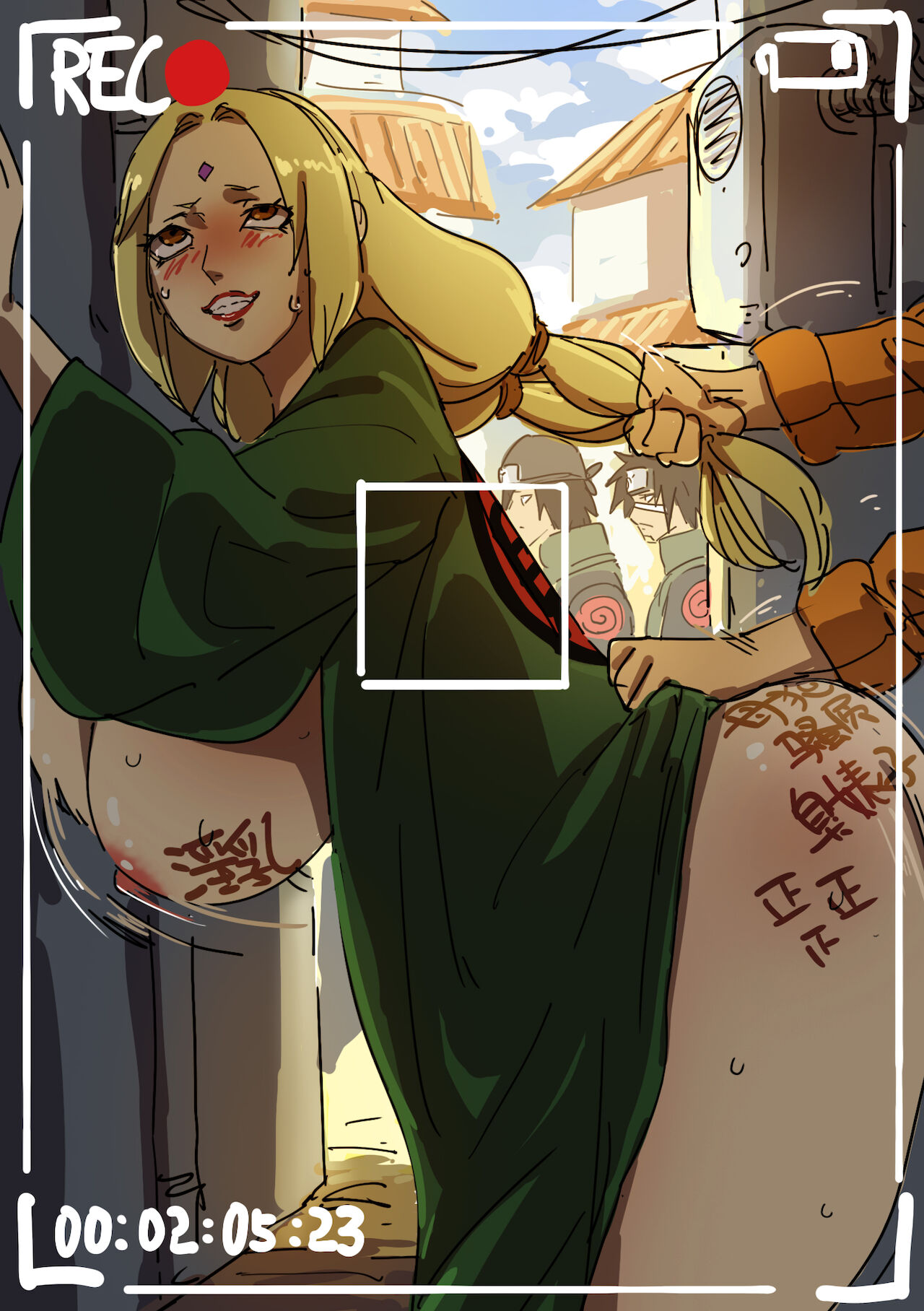 Tsunade Street Fight page 3 full