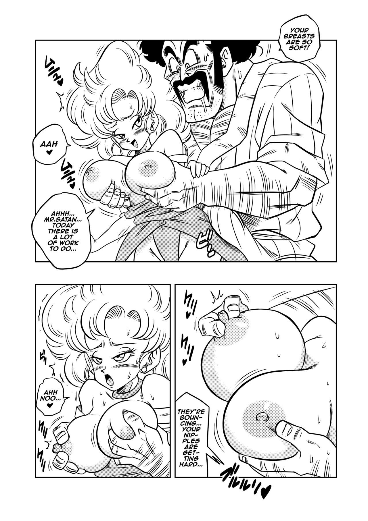 Mr. Satan Secret Training page 6 full