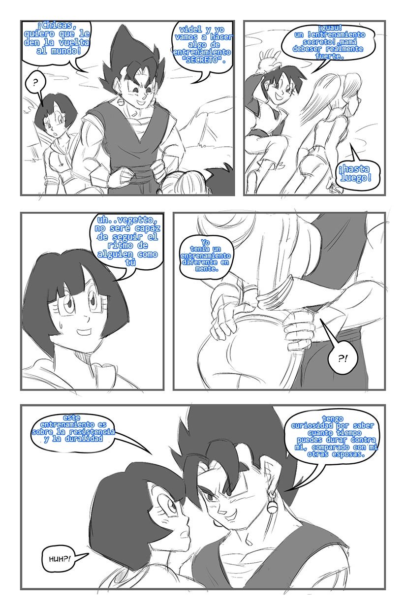 Vegetto's Secret Training page 4 full