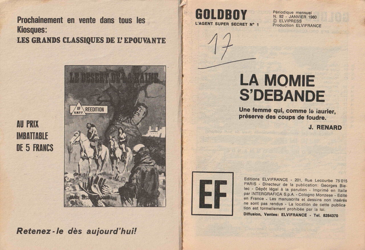 GoldBoy 92 - La momie s'débande page 2 full