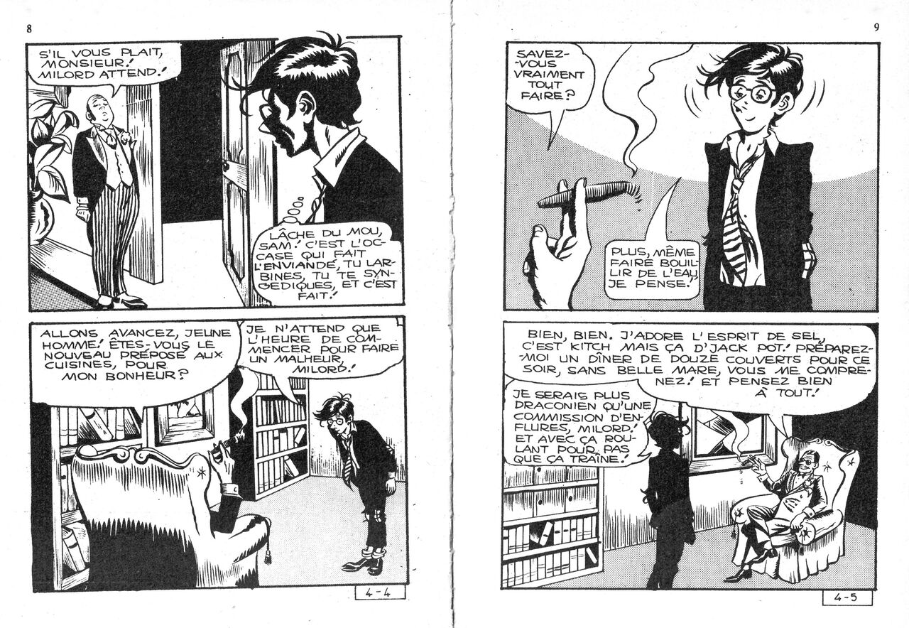 Sam Bot 004 - Faut pas pousser, Milord ! page 5 full
