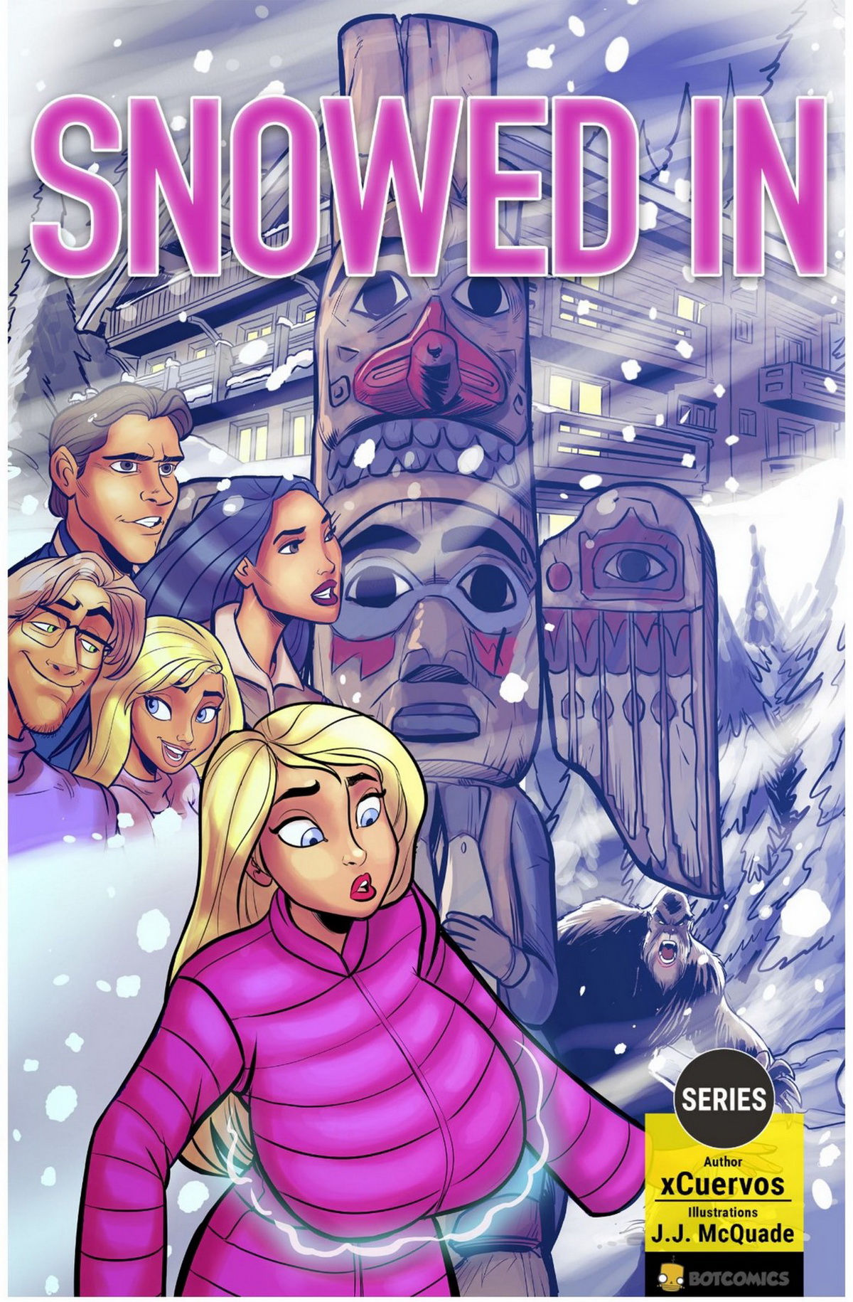 BotComics - Snowed in page 1 full