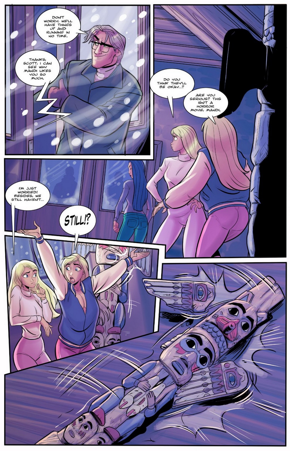 BotComics - Snowed in page 9 full