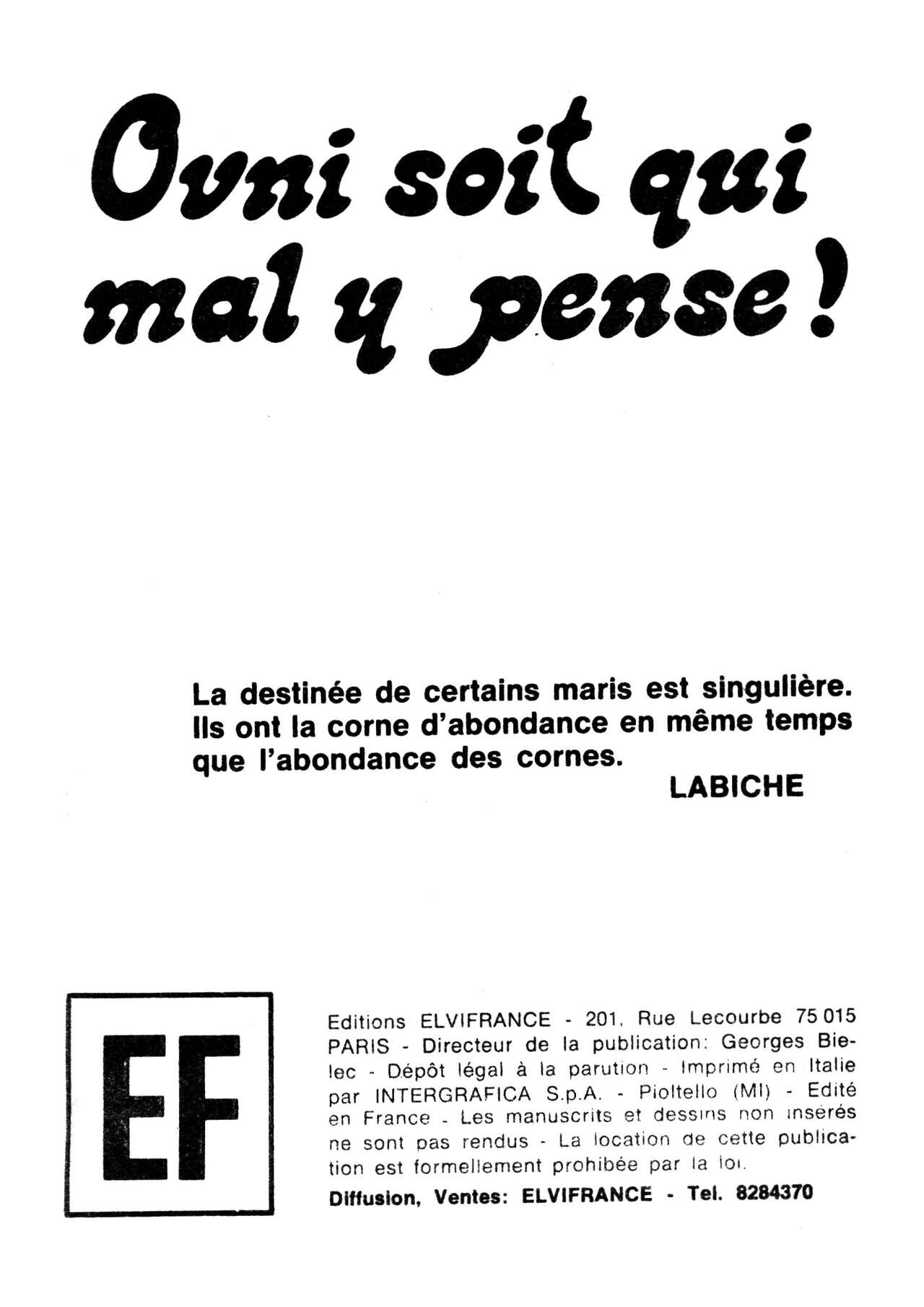 Elvifrance - Les cornards - 001 - Ovni soit qui mal y pense ! page 3 full