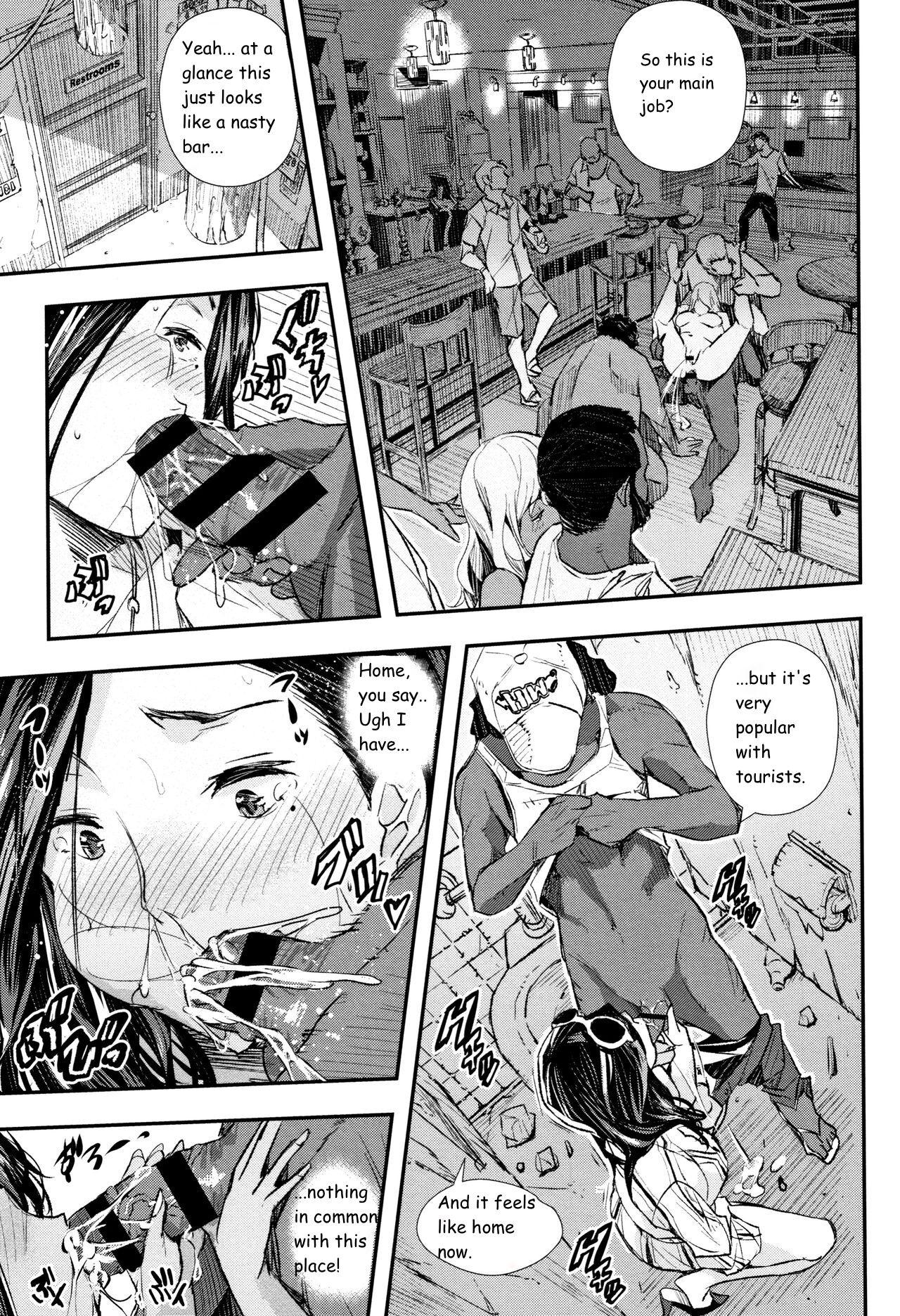 Resort wa Kiken na Kaori | The dangerous smell of the island resort page 9 full