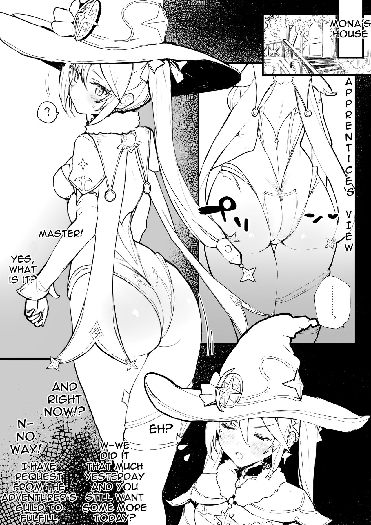Mona no Deshi ni Naritakatta | I Want To Become Mona's Disciple page 1 full