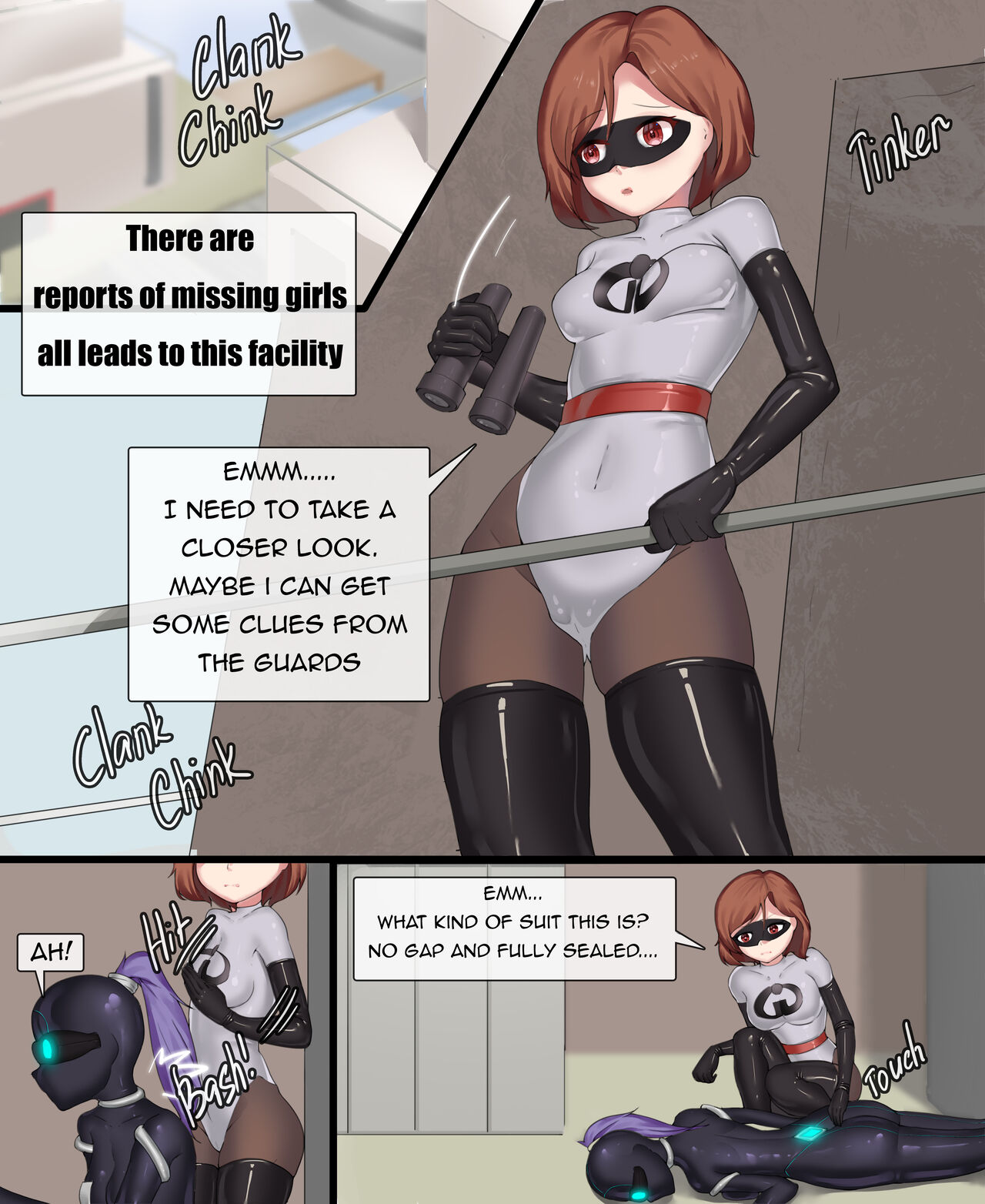 Elastigirl's trouble page 1 full