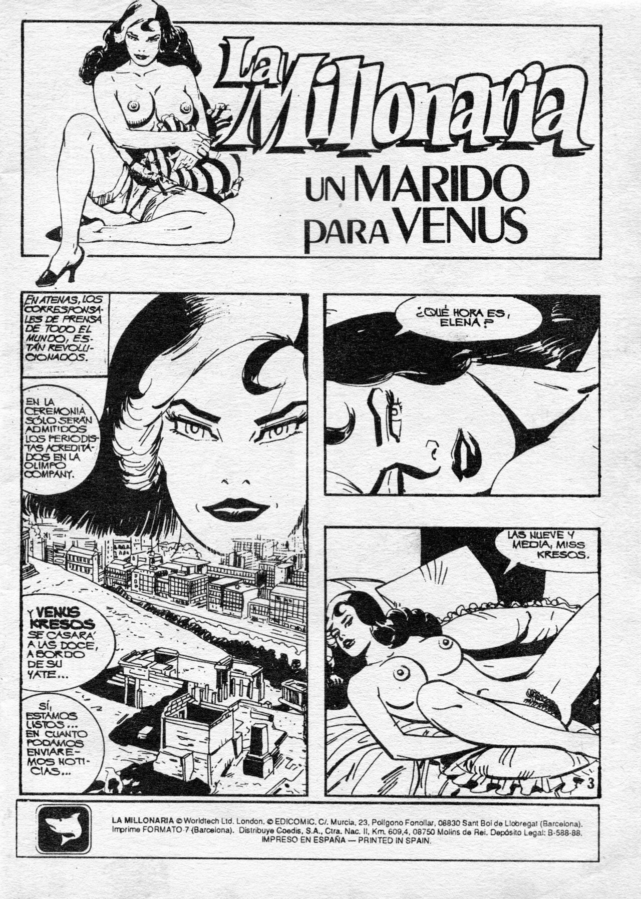 La Millonaria 033 - Un marido para Venus page 3 full