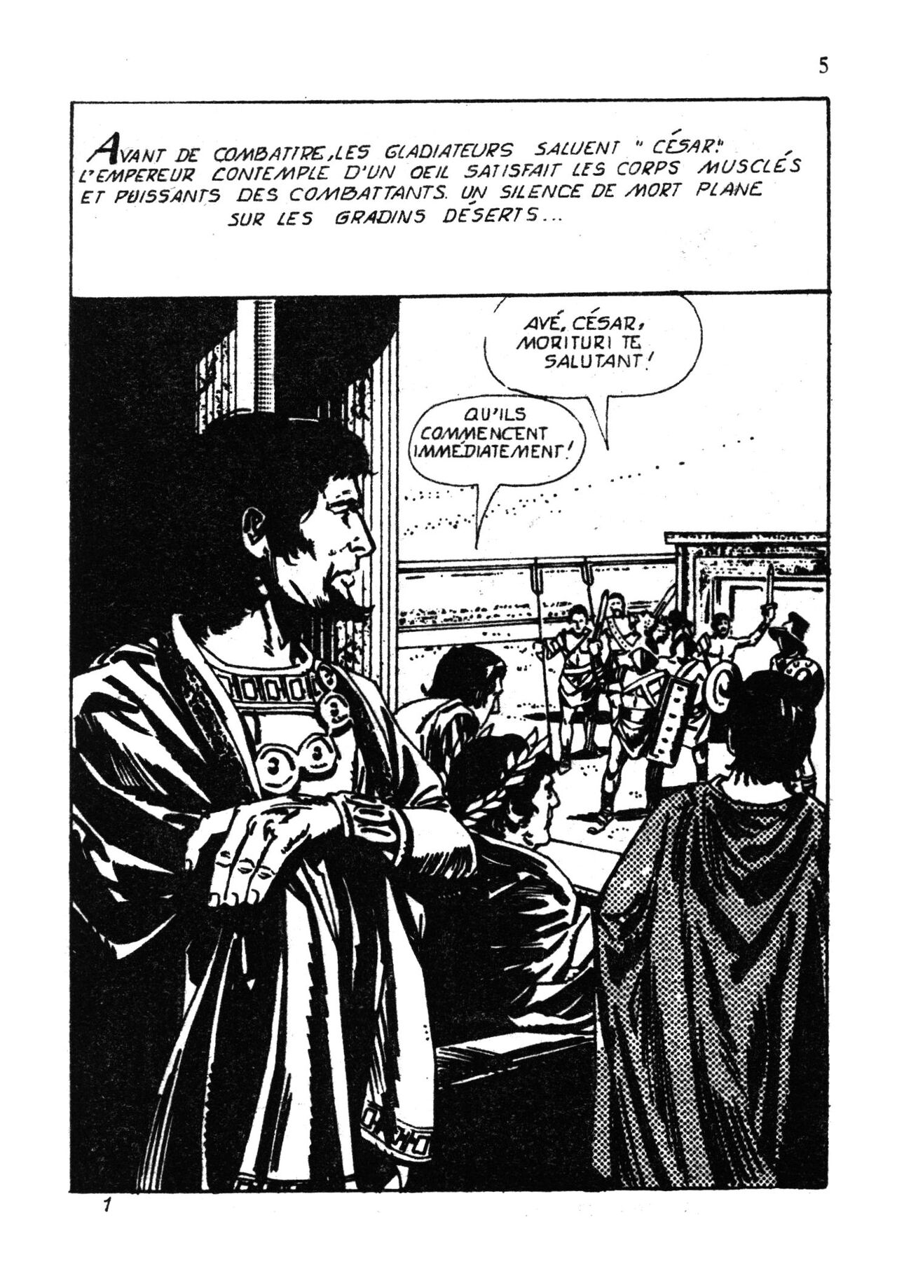 Série Bleue 68 - L'épée qui tua César page 5 full