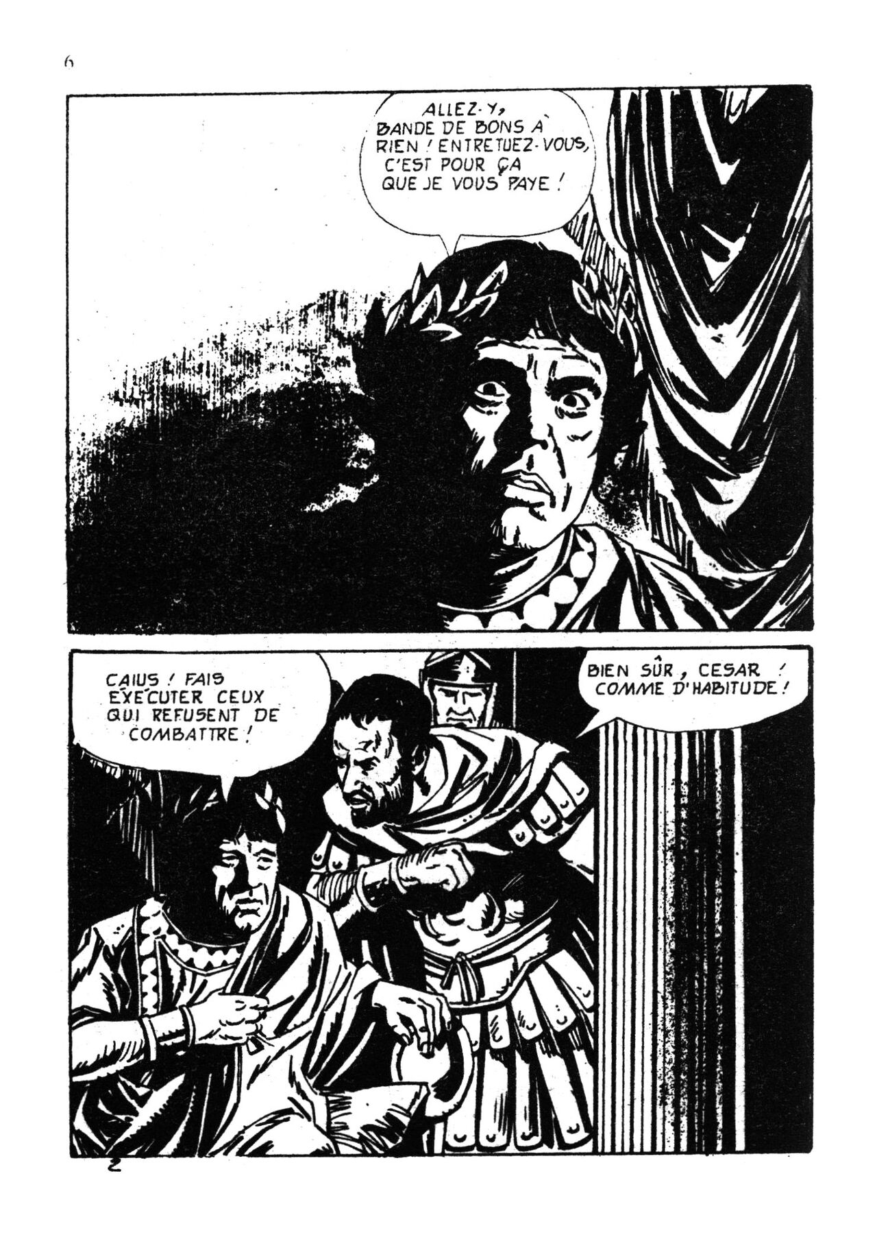 Série Bleue 68 - L'épée qui tua César page 6 full