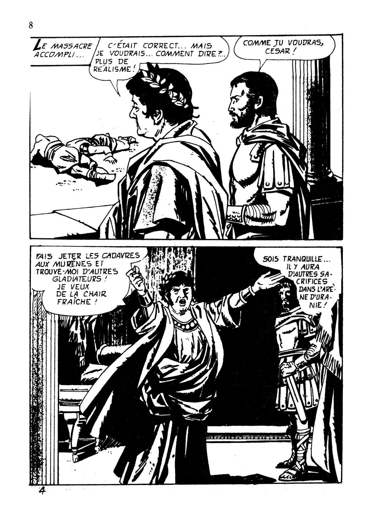 Série Bleue 68 - L'épée qui tua César page 8 full