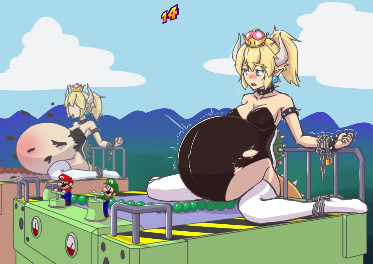 Bowsette Minigame and Birthday Inflation page 6 full