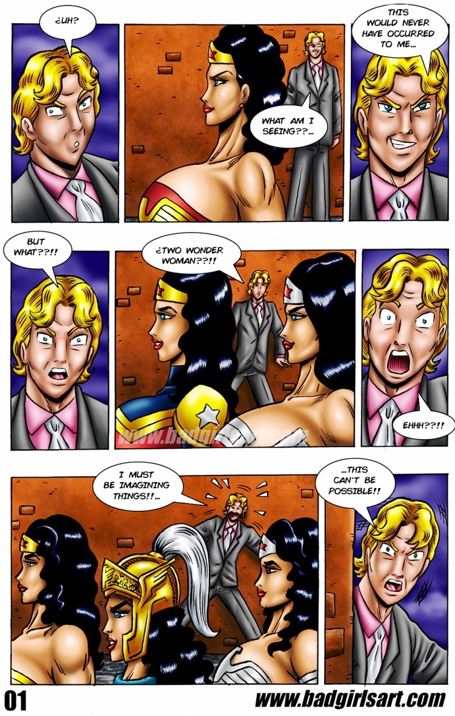 Badgirlsart - Baby Daddy's Fantasies page 2 full