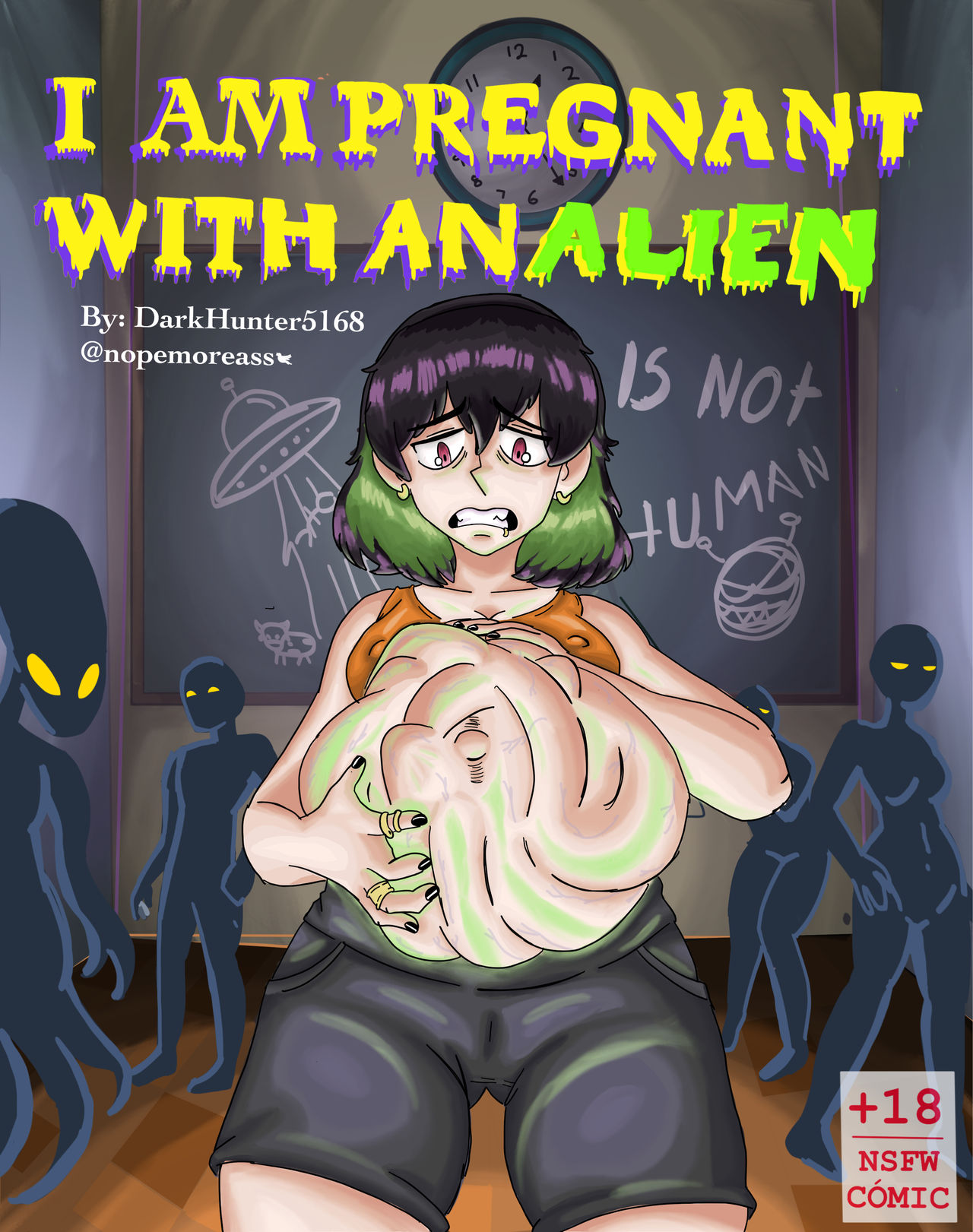 Hentai Pregnant Alien - I Am Pregnant With An Alien - Page 1 - IMHentai