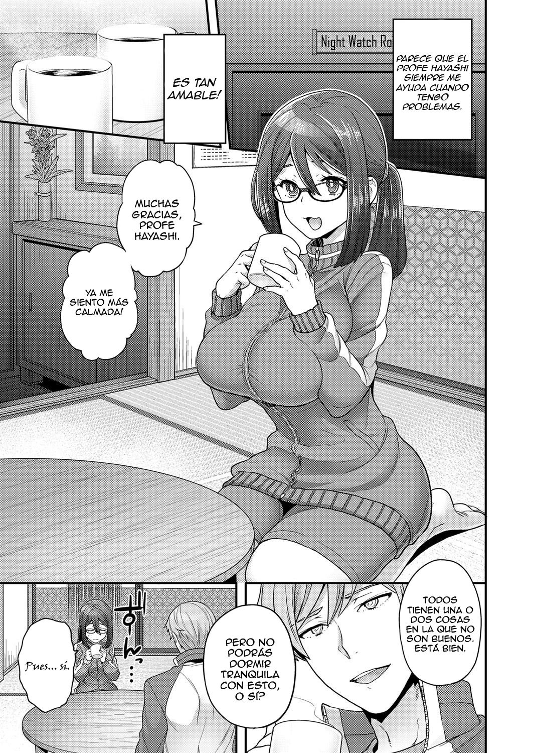 Himitsu no Shukuchoku Touban | Vigilancia Nocturna Secreta page 5 full