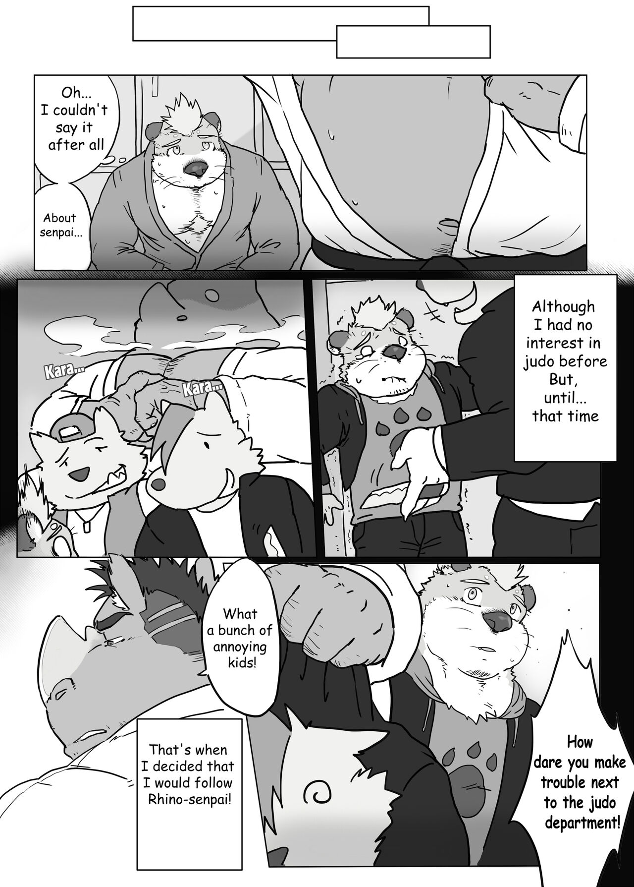 Rhino Senpai of Judo Department  Uncensored page 4 full