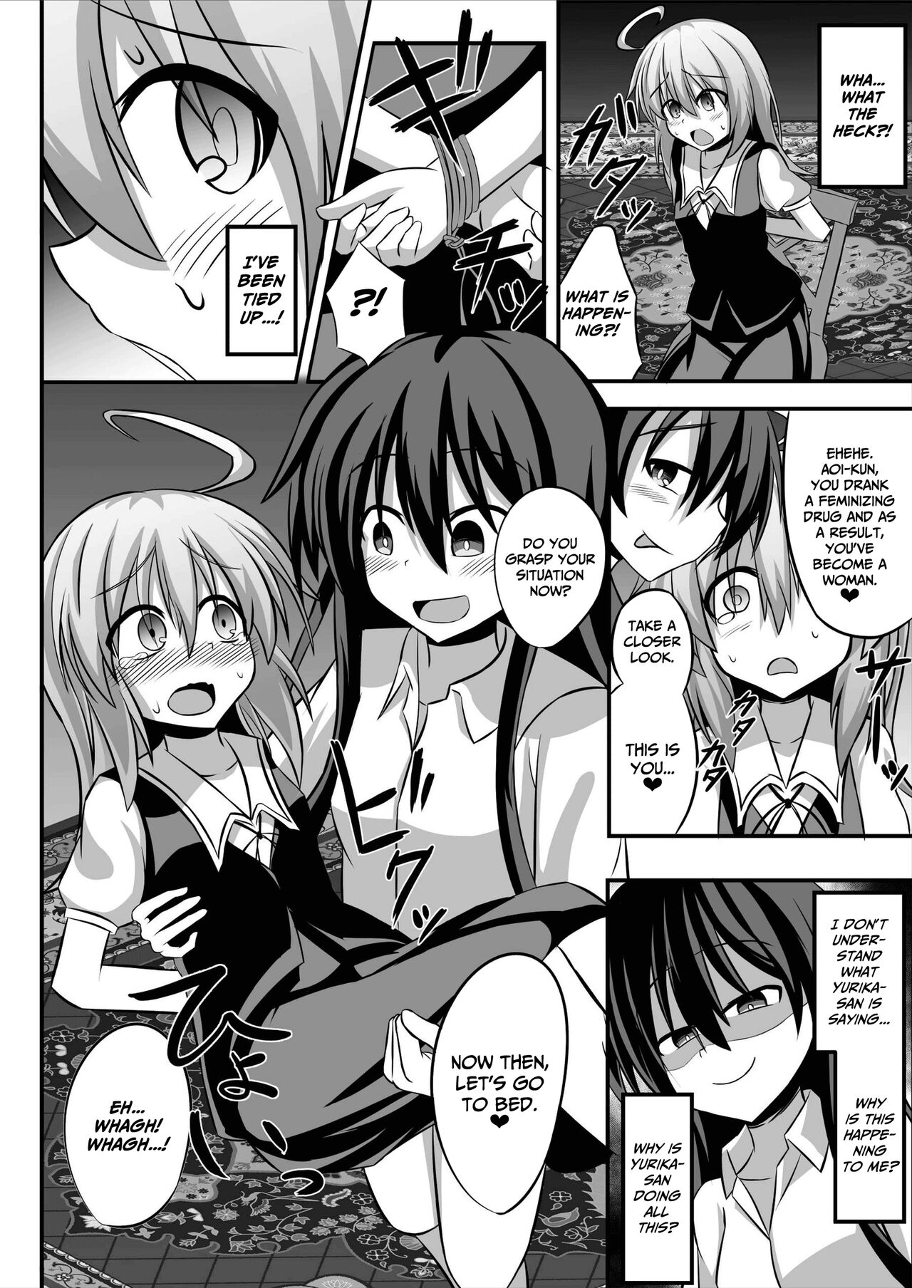 TS Mesu Ochi ~Onnanoko ni Sarete Love Love Yuri Sex~ | Genderbent Descent  Into Sluthood ~Turning Into A Girl From Lovey-Dovey Lesbian Sex~ - Page 5 -  IMHentai