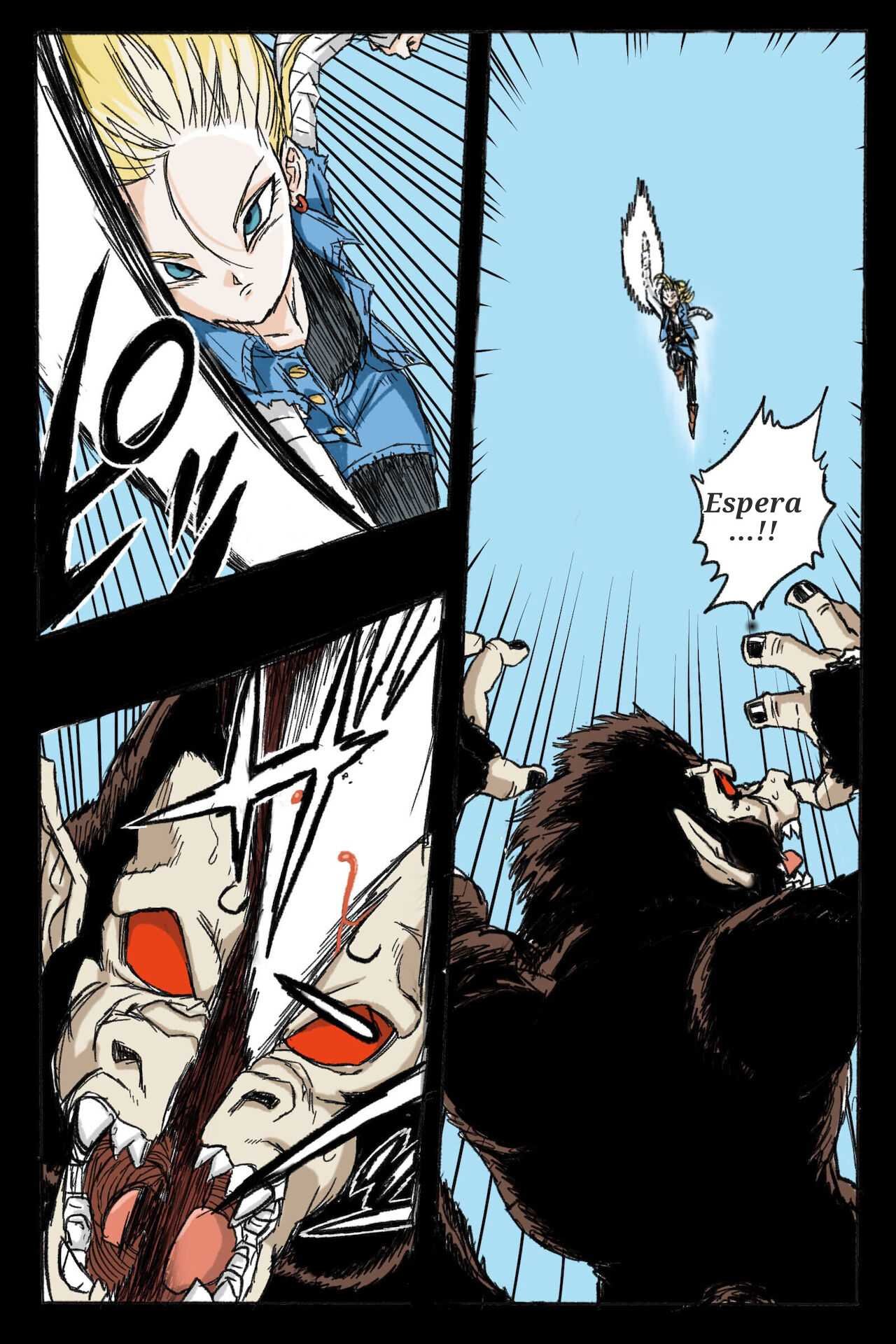 Ryona Budokai 3 - Android 18 vs Trunks page 3 full
