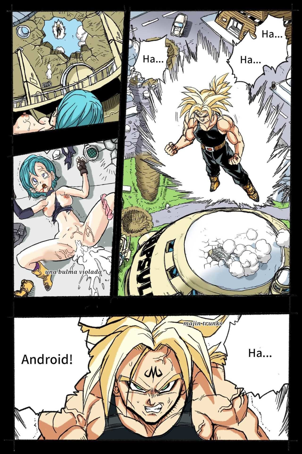 Ryona Budokai 3 - Android 18 vs Trunks page 6 full