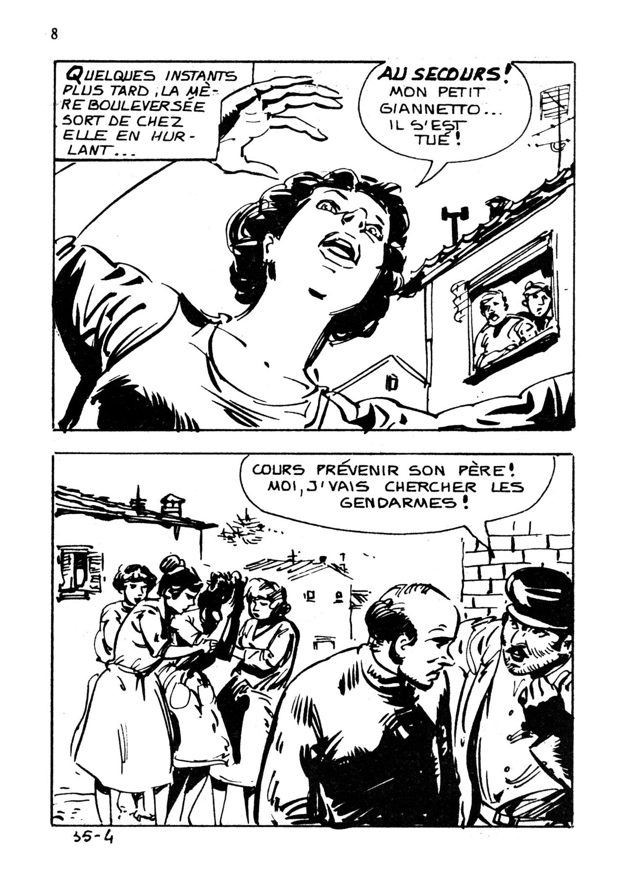 Elvifrance - Histoires noires - 029 - Fausse route page 8 full