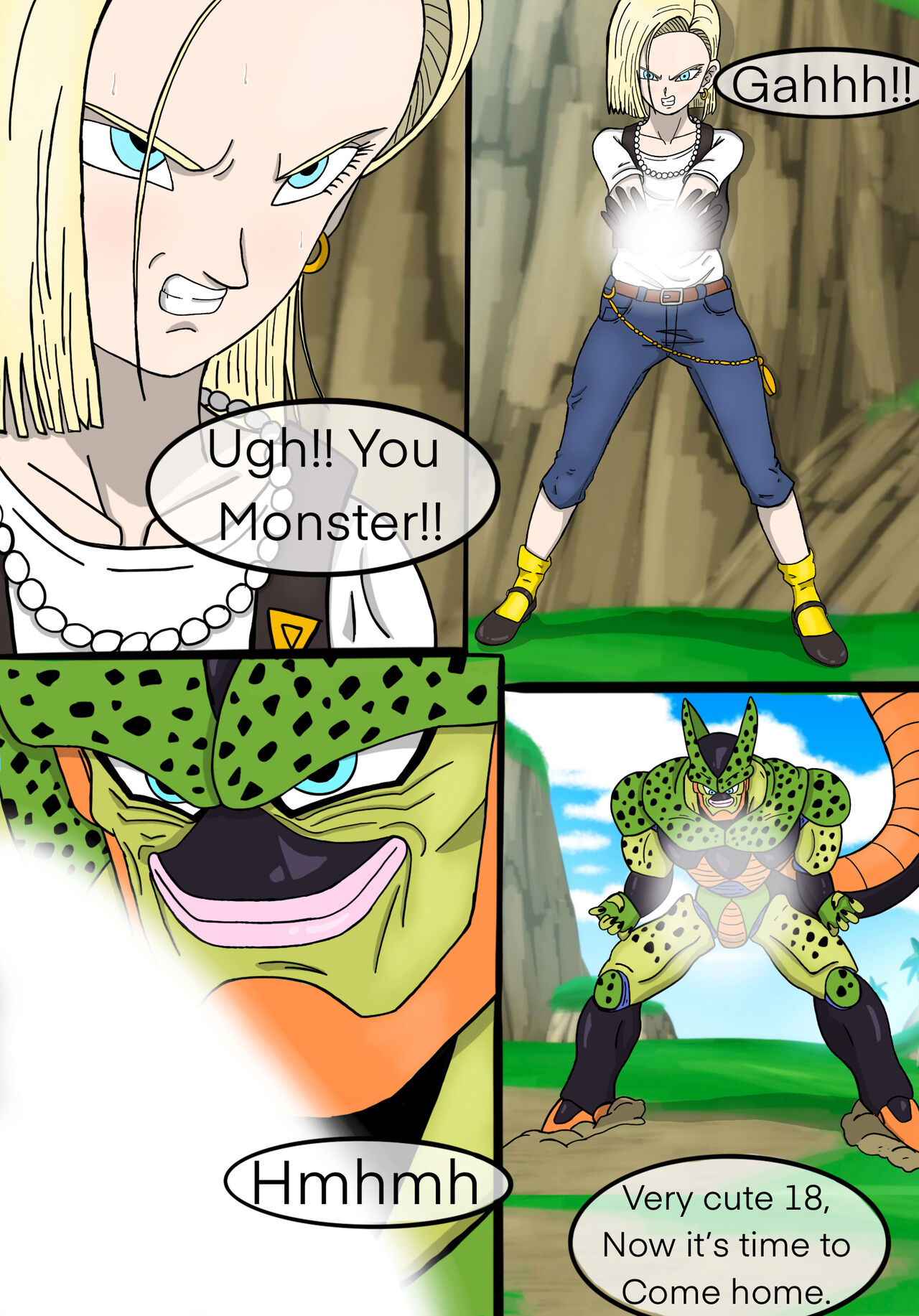 Android 18: Absorption Story by Nashdnash page 10 full